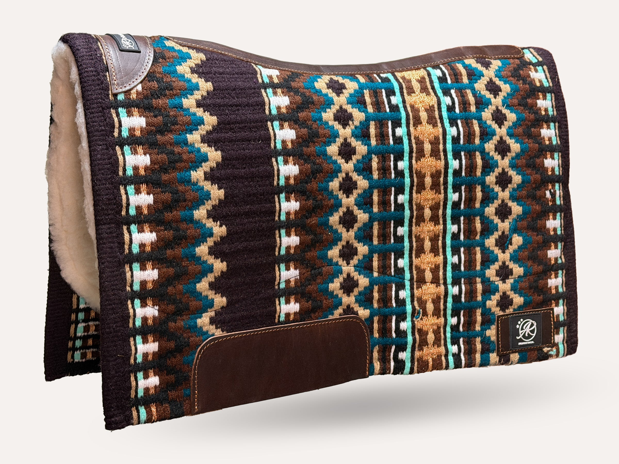 2in1 Show | Performance Western Pad | Bronze Lagoon