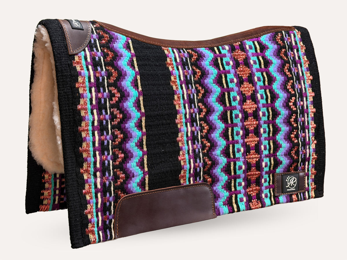 2in1 Show | Performance Western Pad | Lavender Shimmer