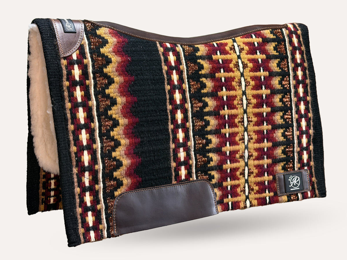 2in1 Show | Performance Western Pad | Ruby Gold