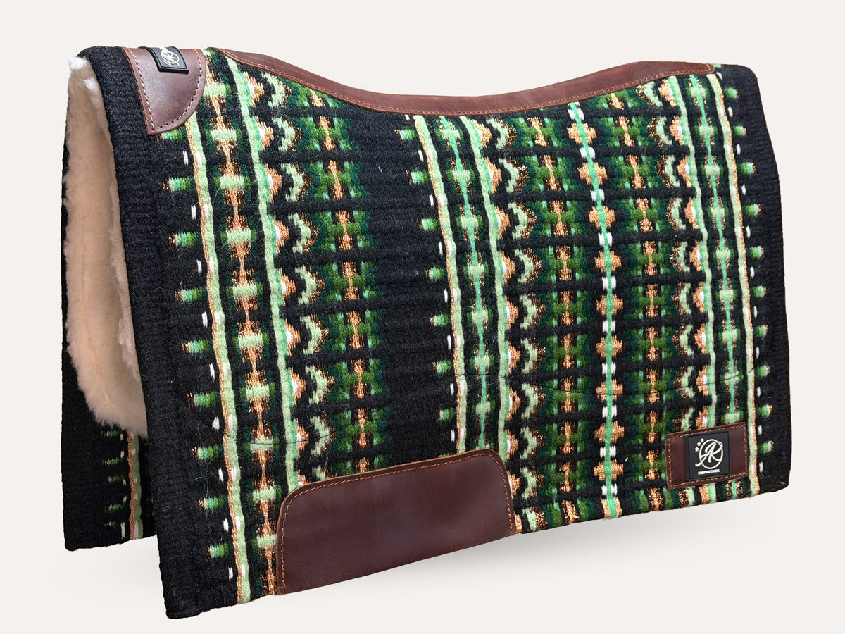 2in1 Show | Performance Western Pad | Shamrock Shimmer