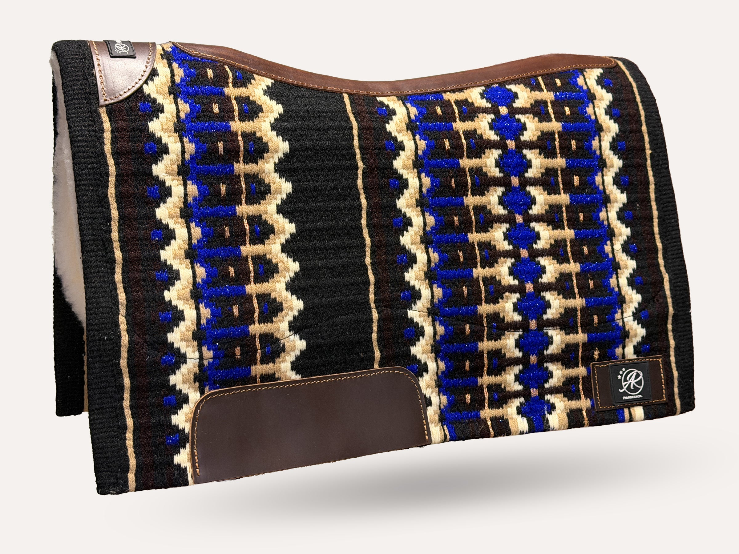 2in1 Show | contoured western pad | Blue Quartz