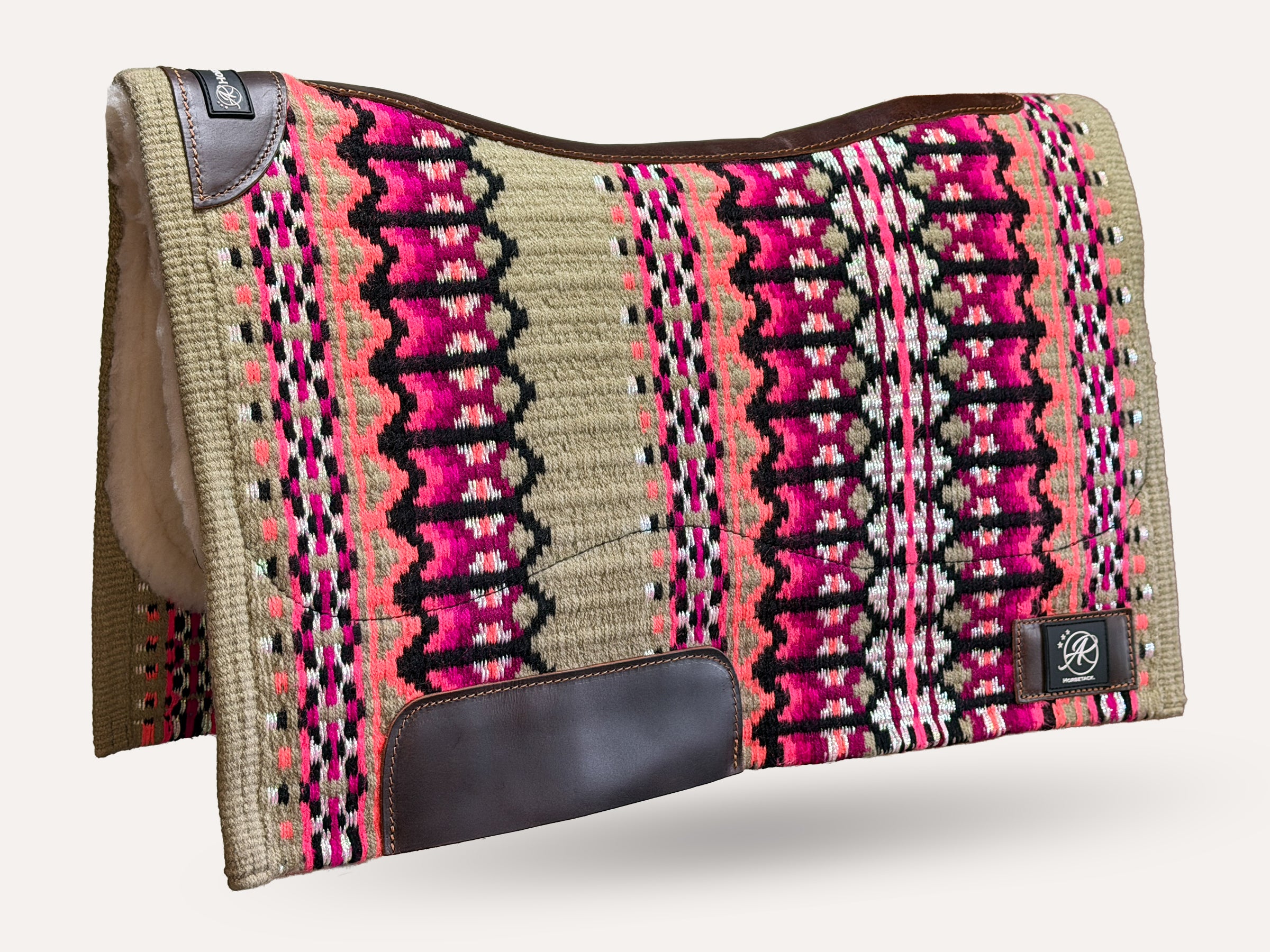 2in1 Show | Performance Western Pad | Desert Neon