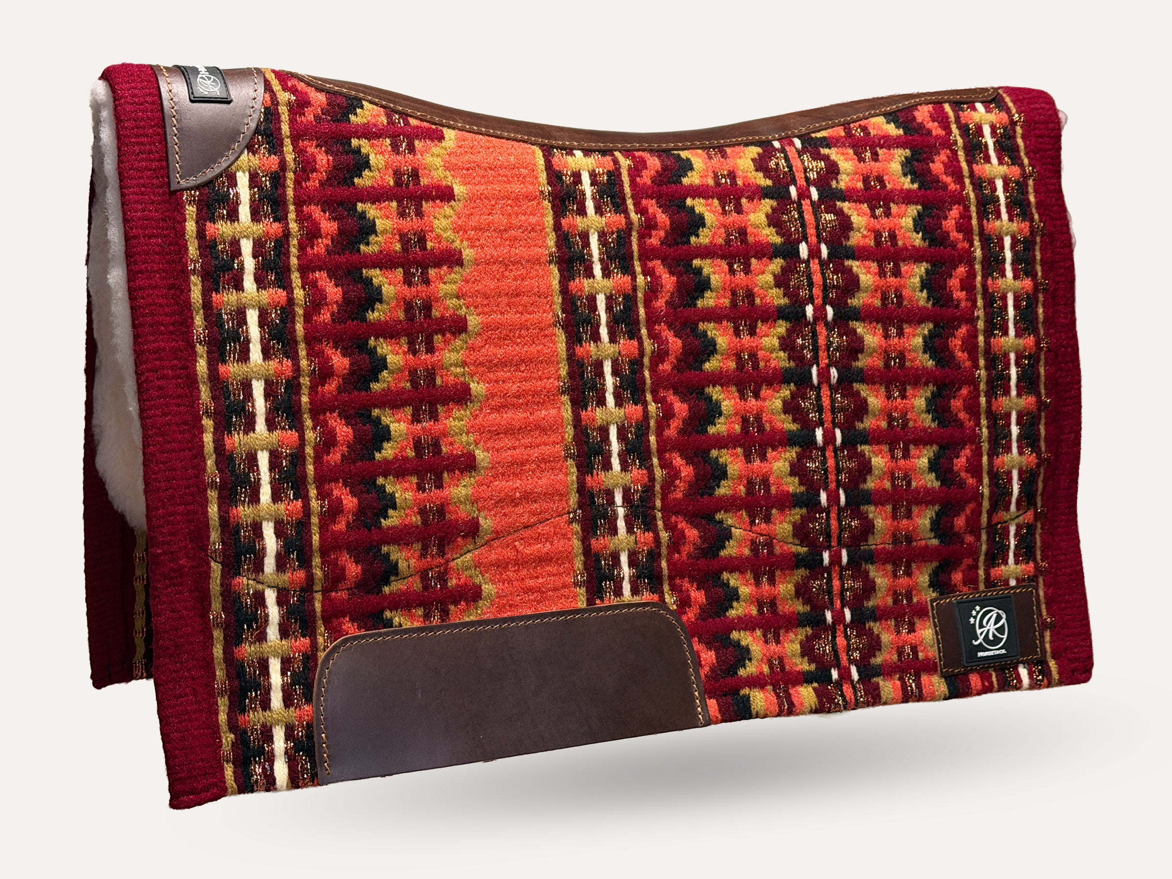 2in1 Show | contoured western pad | Harvest Blaze