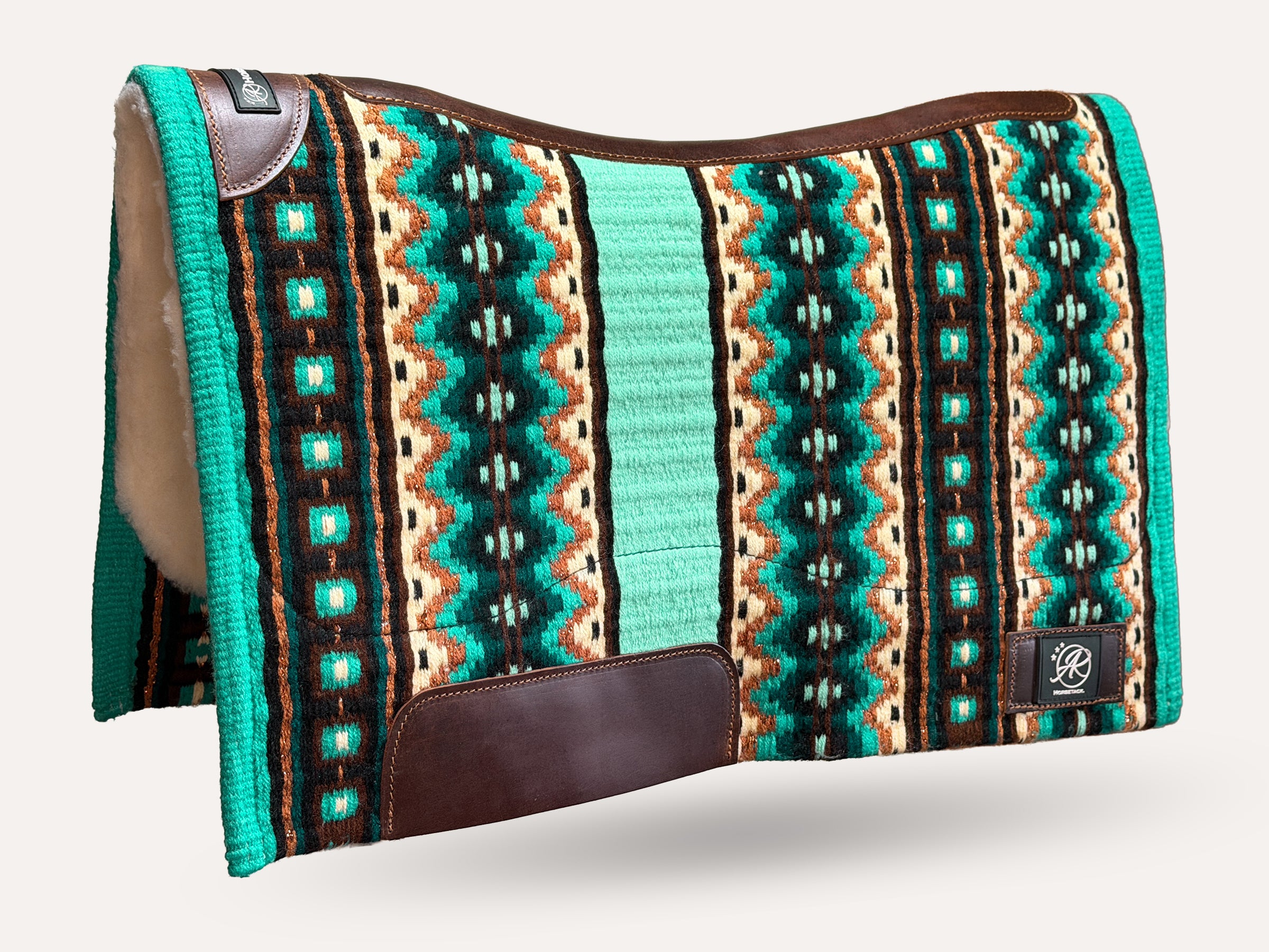 2in1 Show | contoured western pad | Jade Meadow