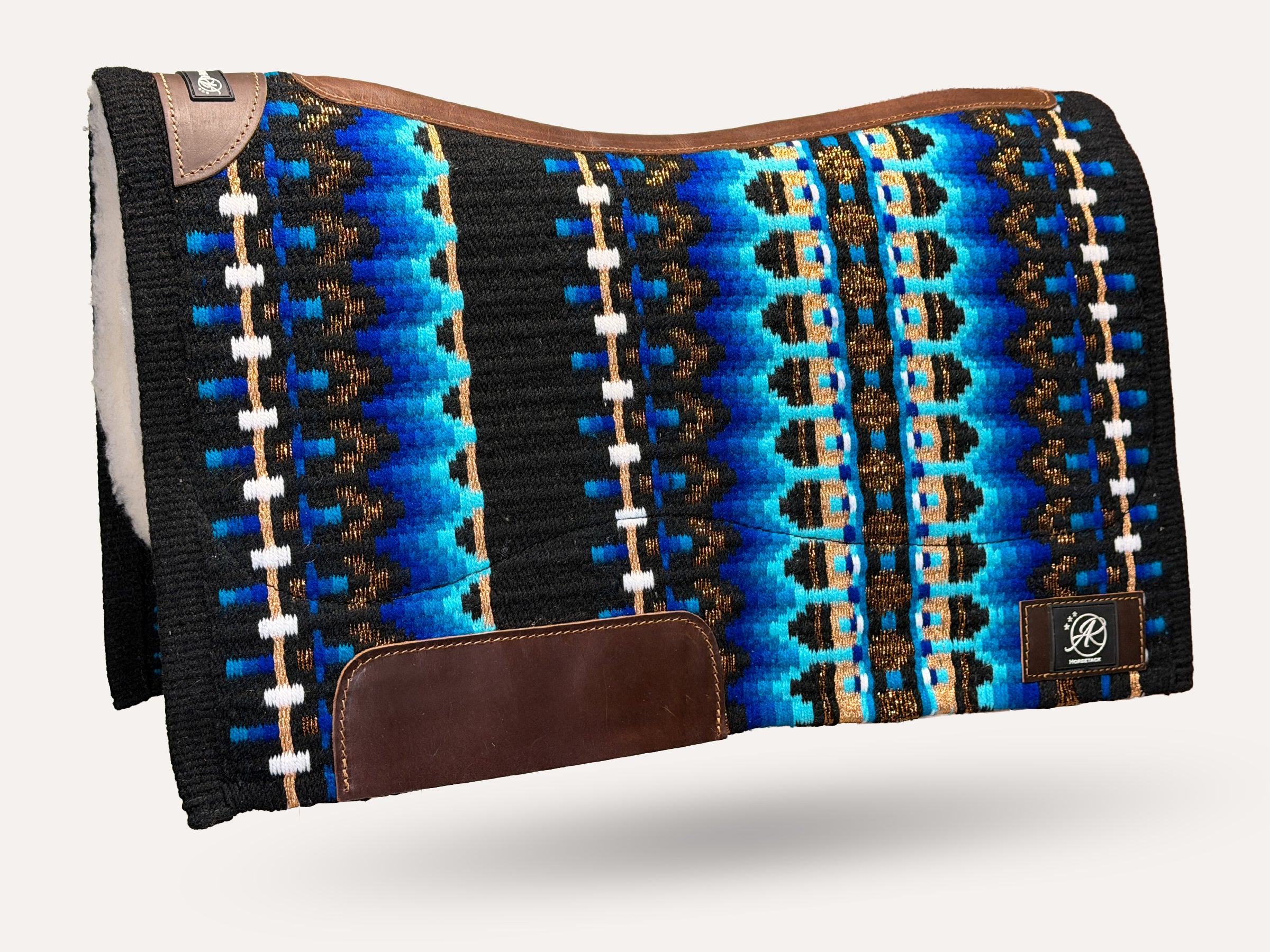 SHOWMEN CRAFT Western Show Pad Couverture en laine de Nouvelle-Zélande pour cheval 7 SHOWMEN CRAFT Western Show Pad Couverture en laine de Nouvelle-Zélande pour cheval 7