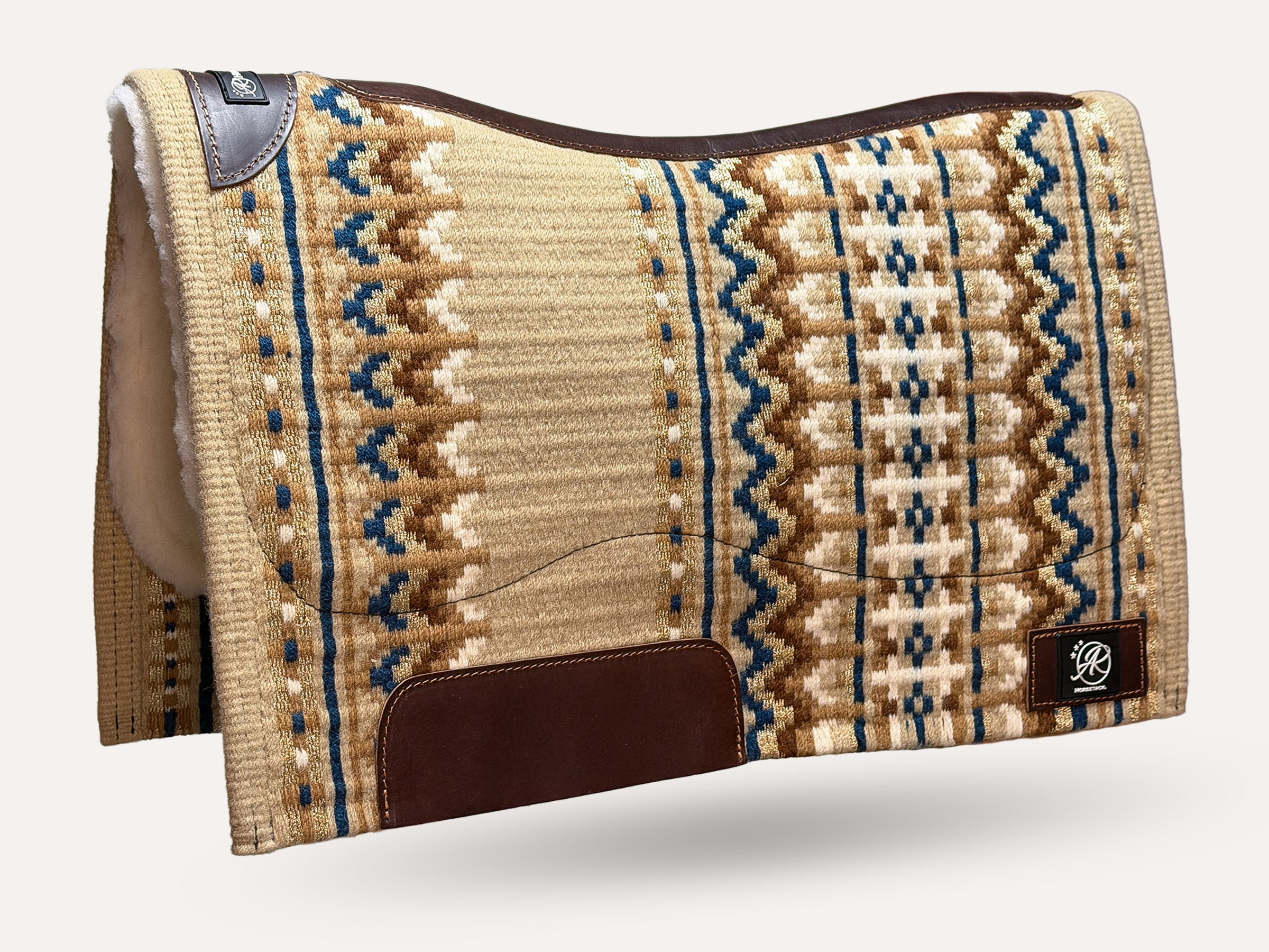 2in1 Show | contoured western pad | Riverbed