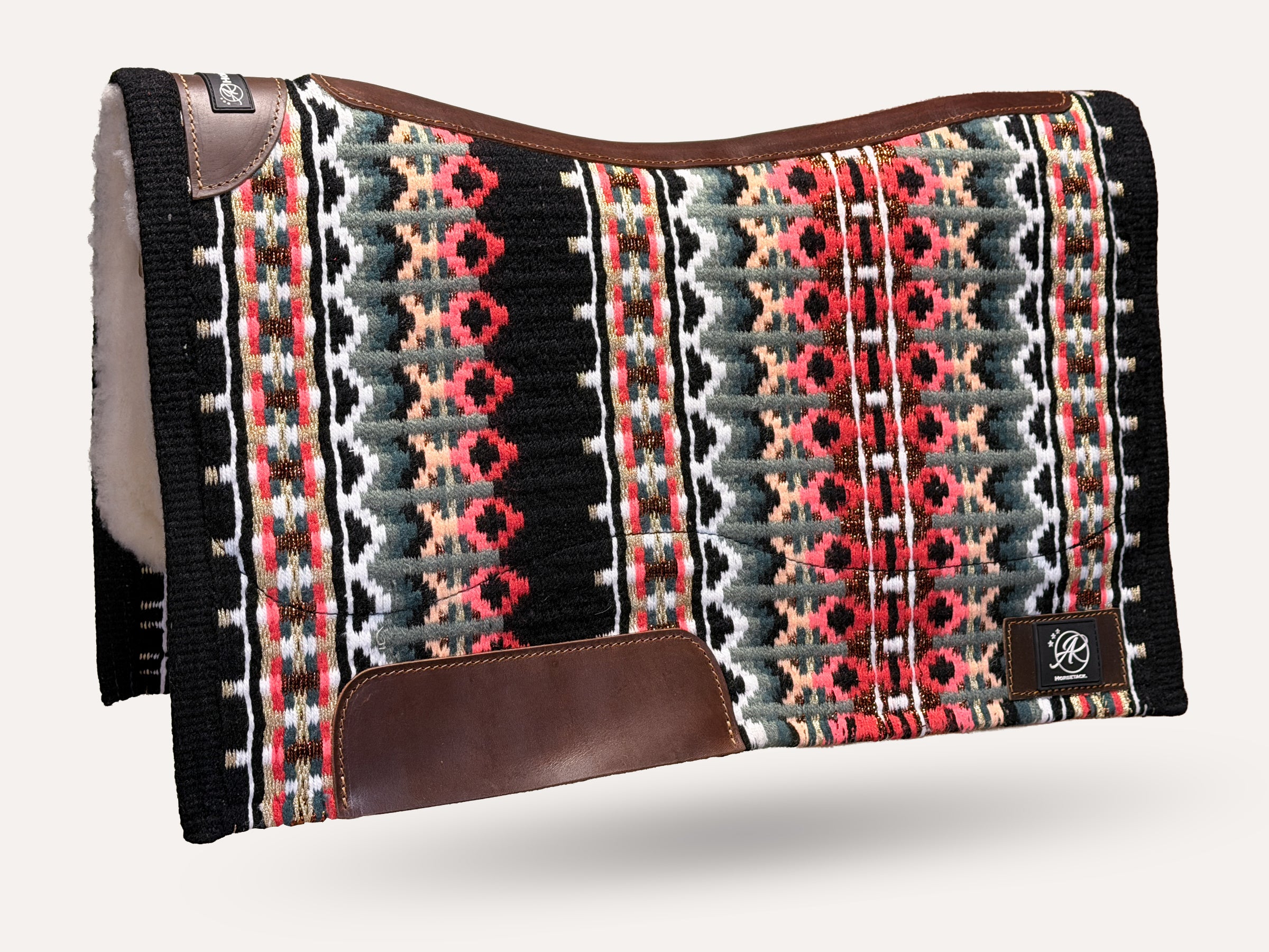 2in1 Show | contoured western pad | Tiger Lily