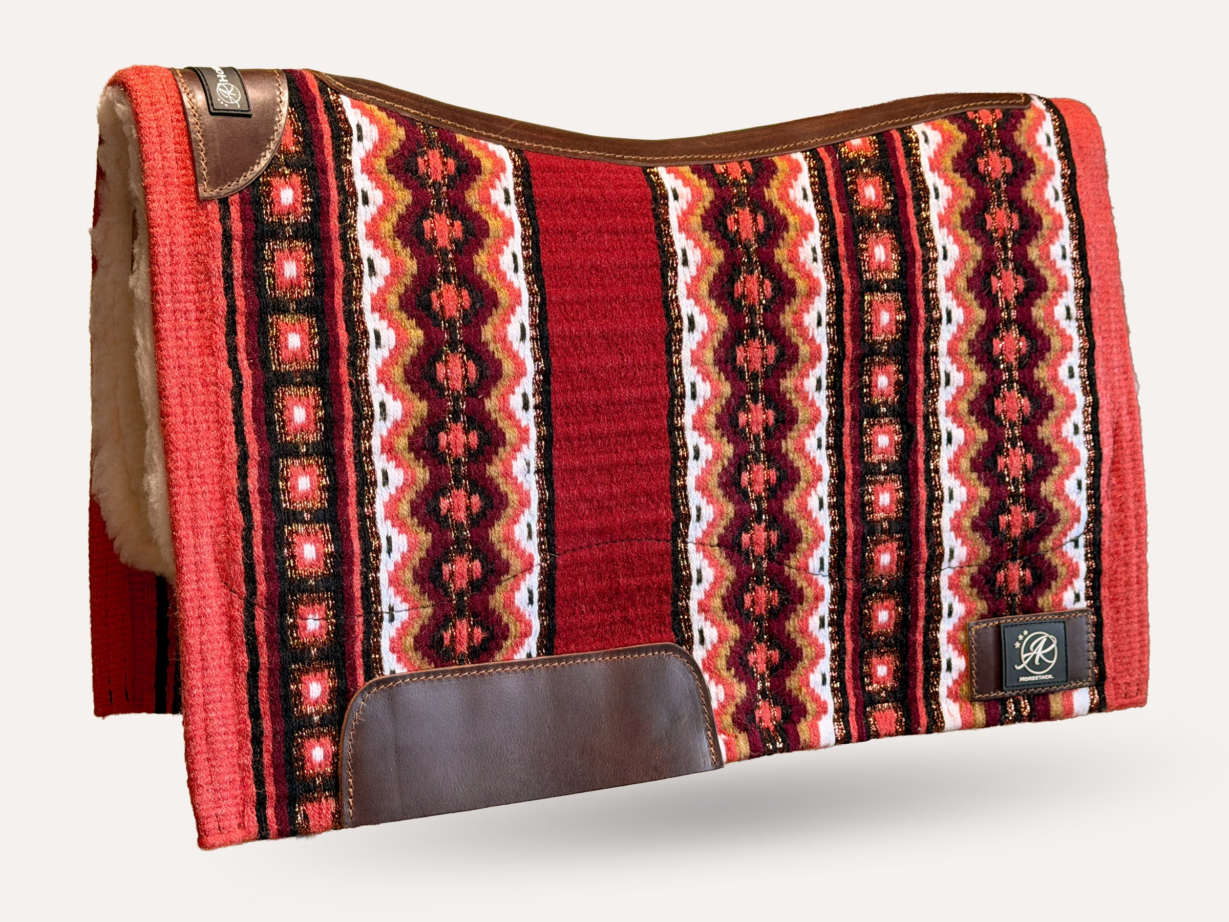2in1 Show | contoured western pad | Copper Blaze