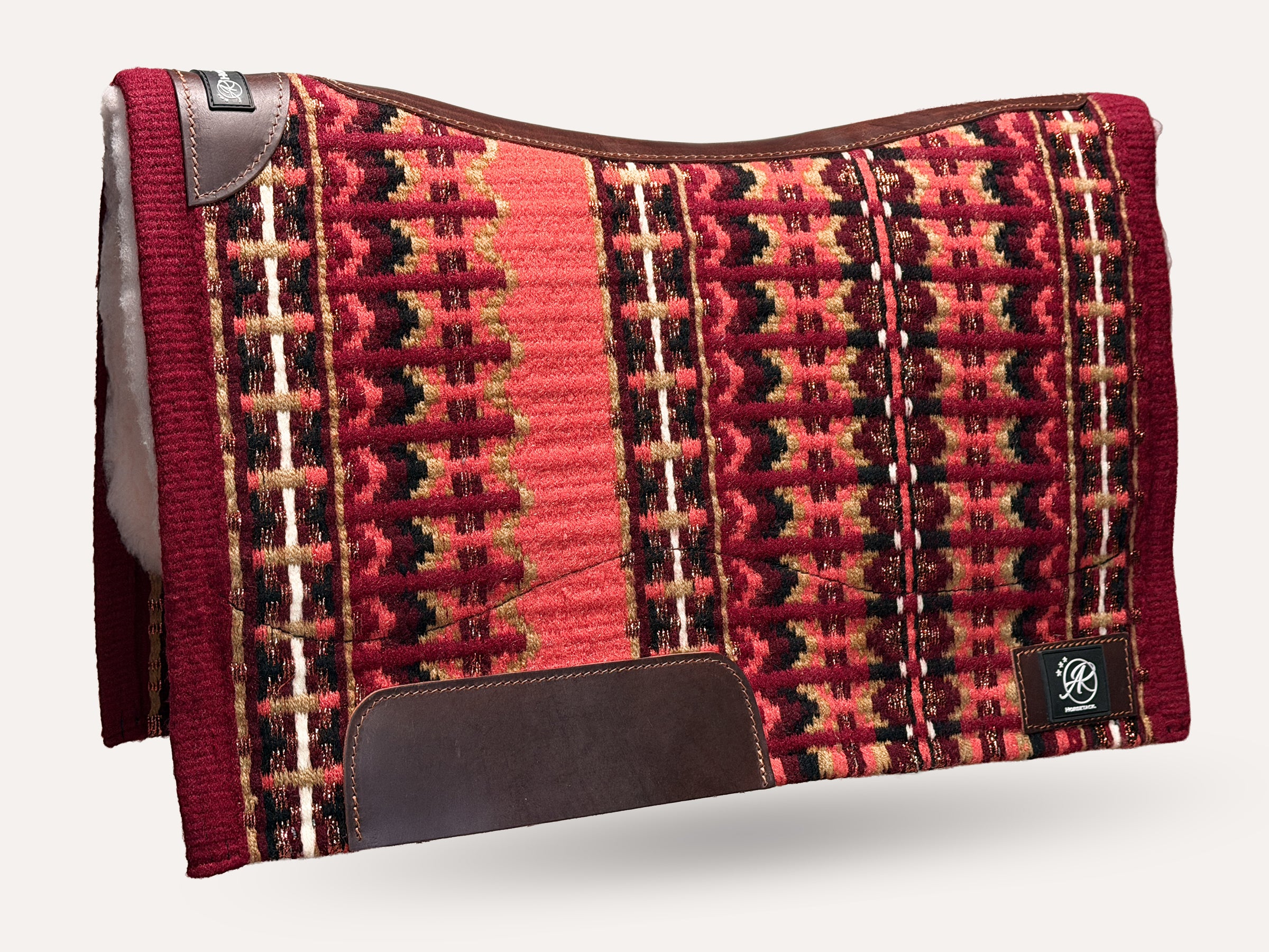 2in1 Show | contoured western pad | Harvest Blaze