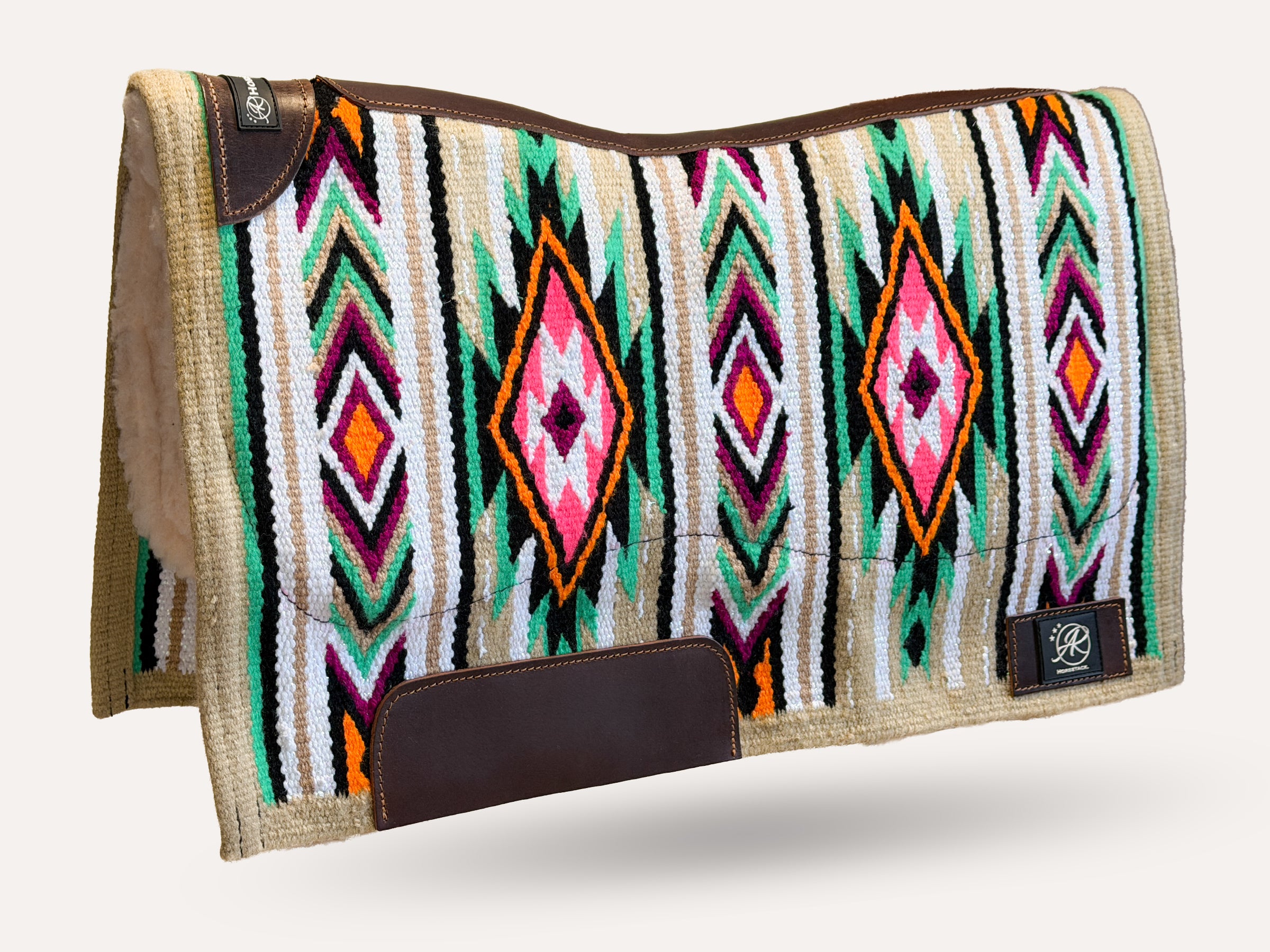 2in1 Ranch | Performance Western Pad | Beige & Bold