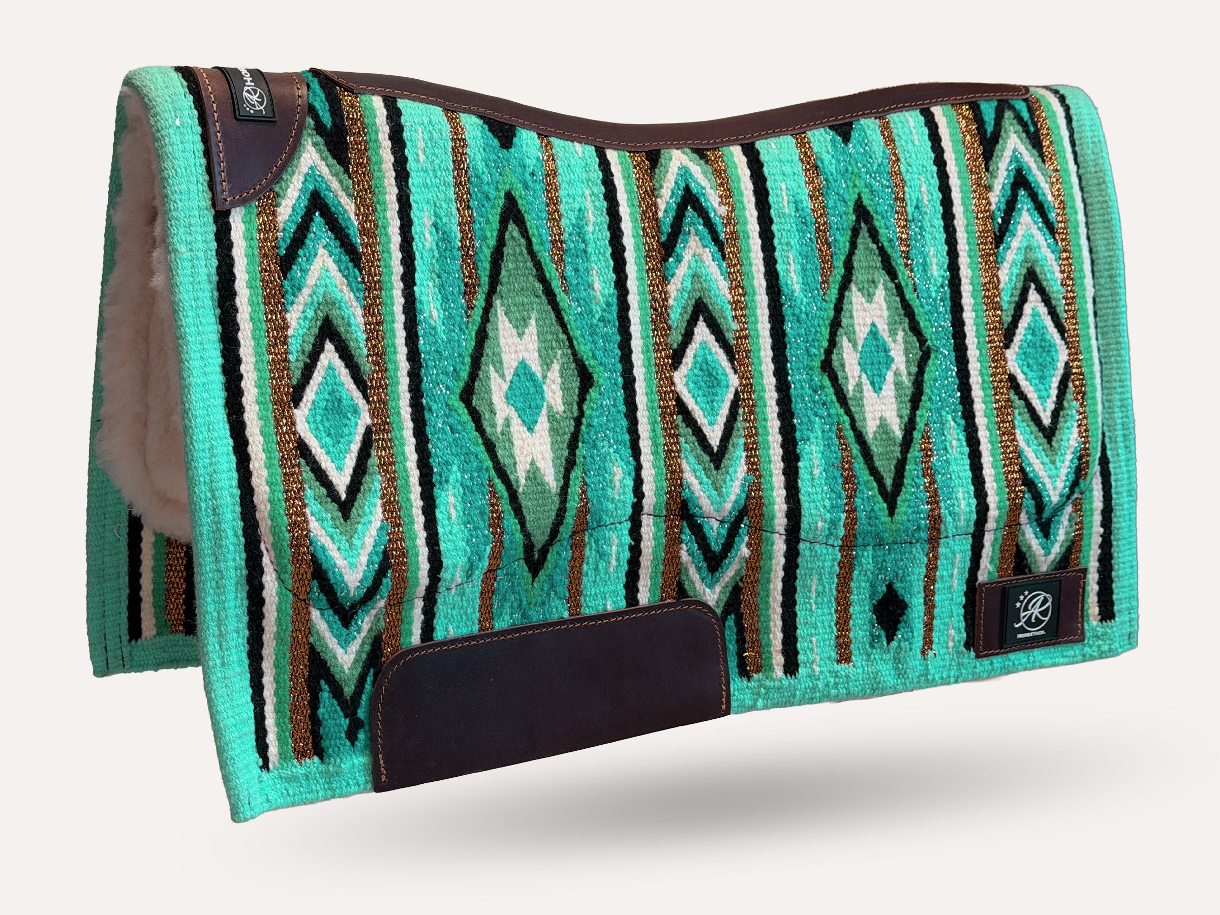 2in1 Show Pad | Western Ranch | Soft Turkoois