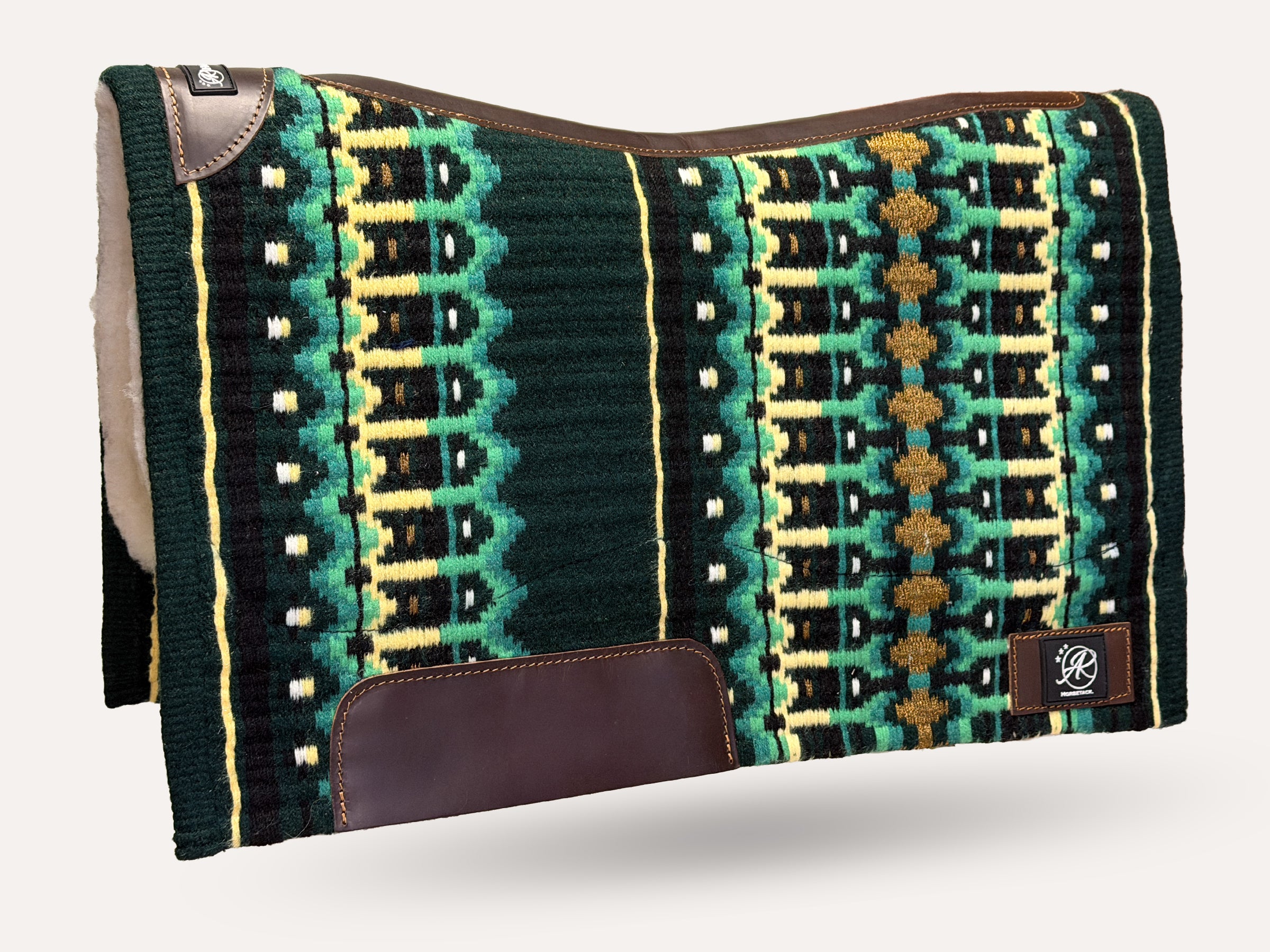 2in1 Show pad | Show Western | Emerald Gold