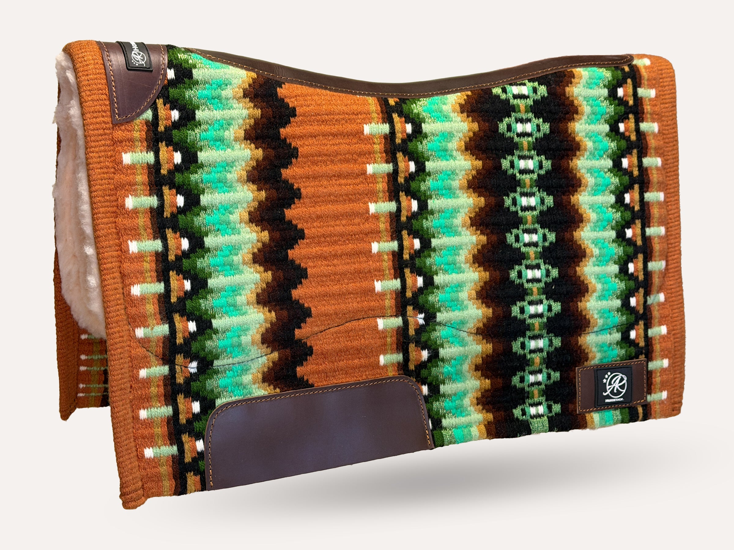 2in1 Show pad | Show Western | Mint Ember