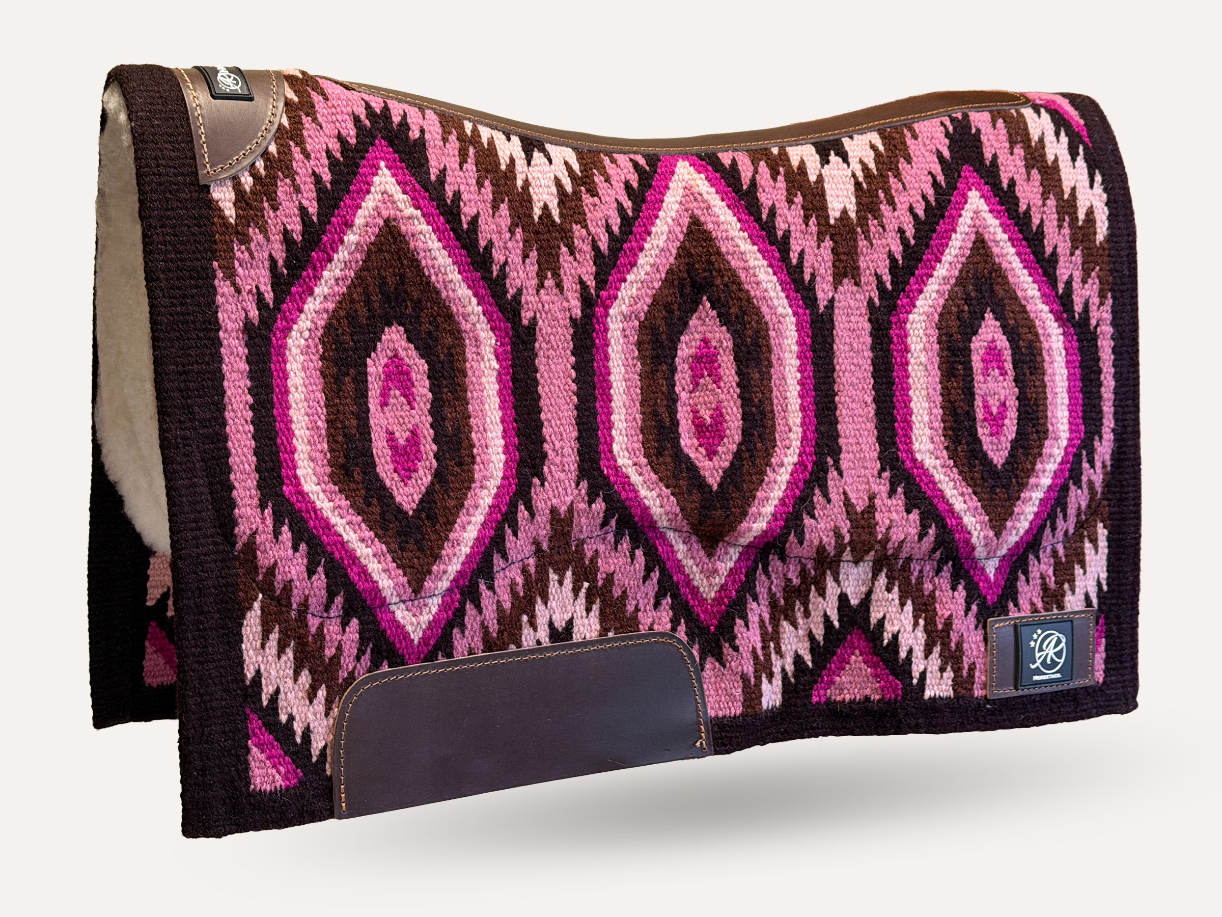 2in1 Show pad | Ranch Western | Prairie Rose