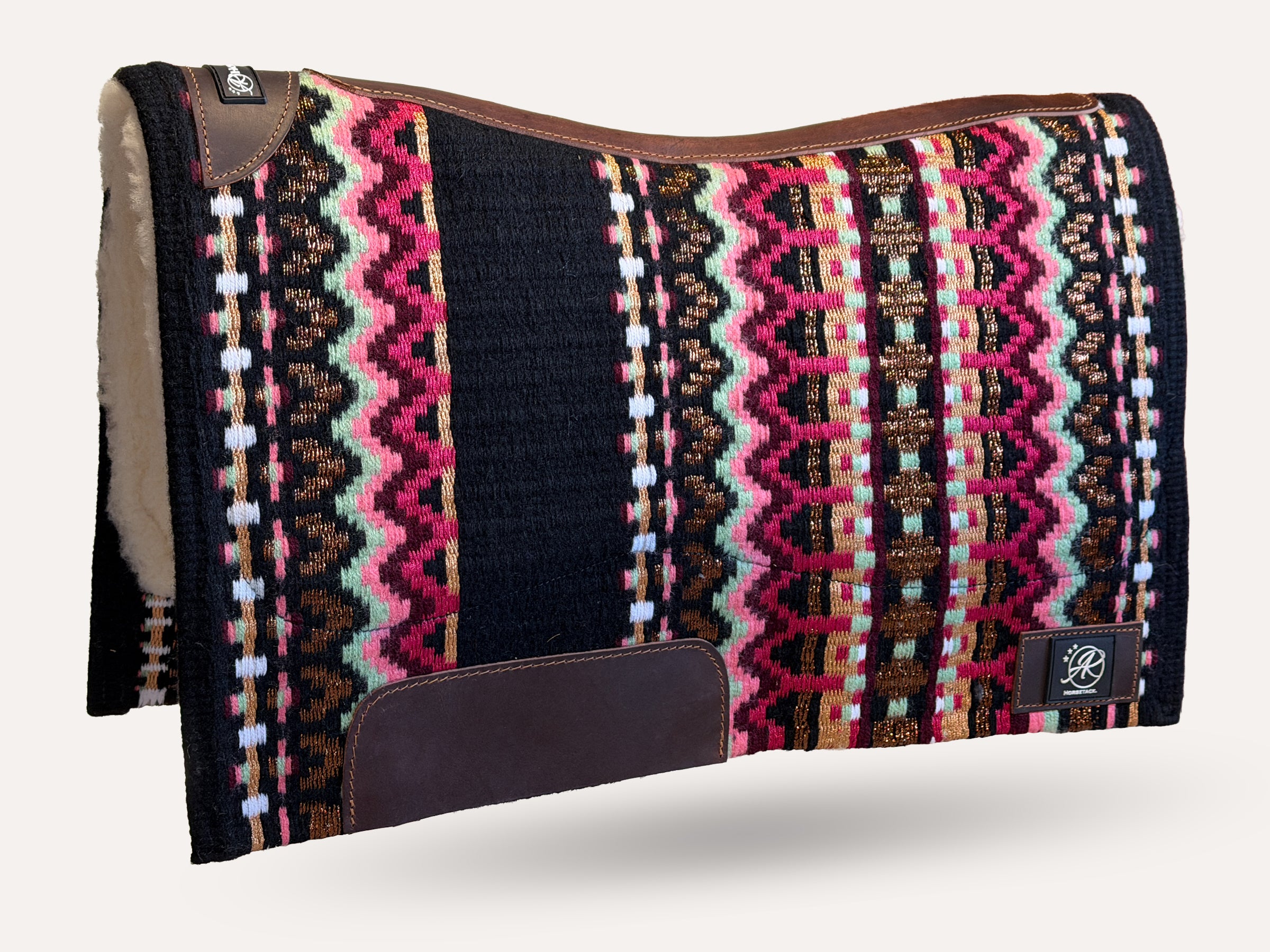 2in1 Show pad | Show Western | Electric Rose