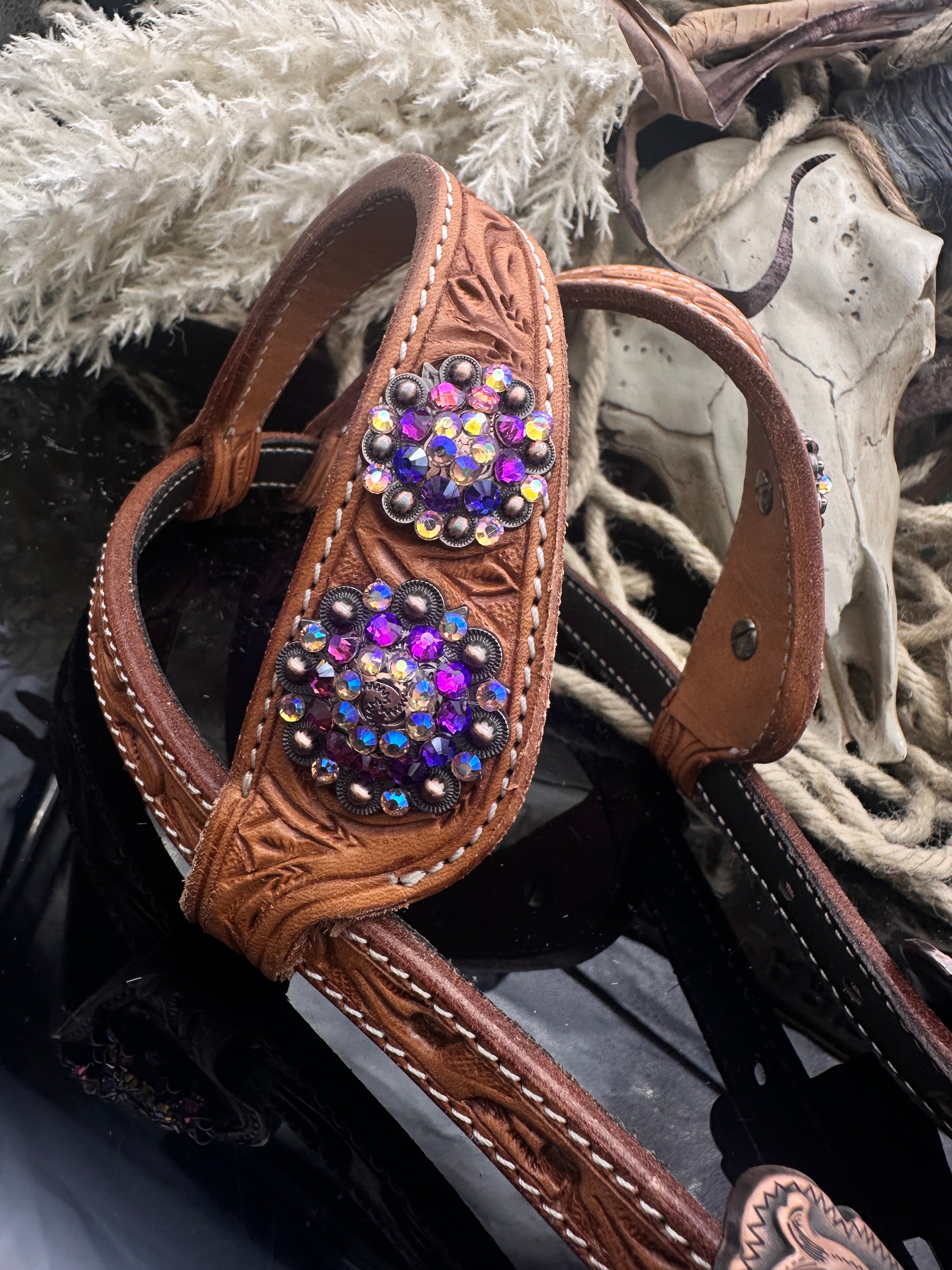Premium | Russet Western Kopfstück – Galaxy Edition