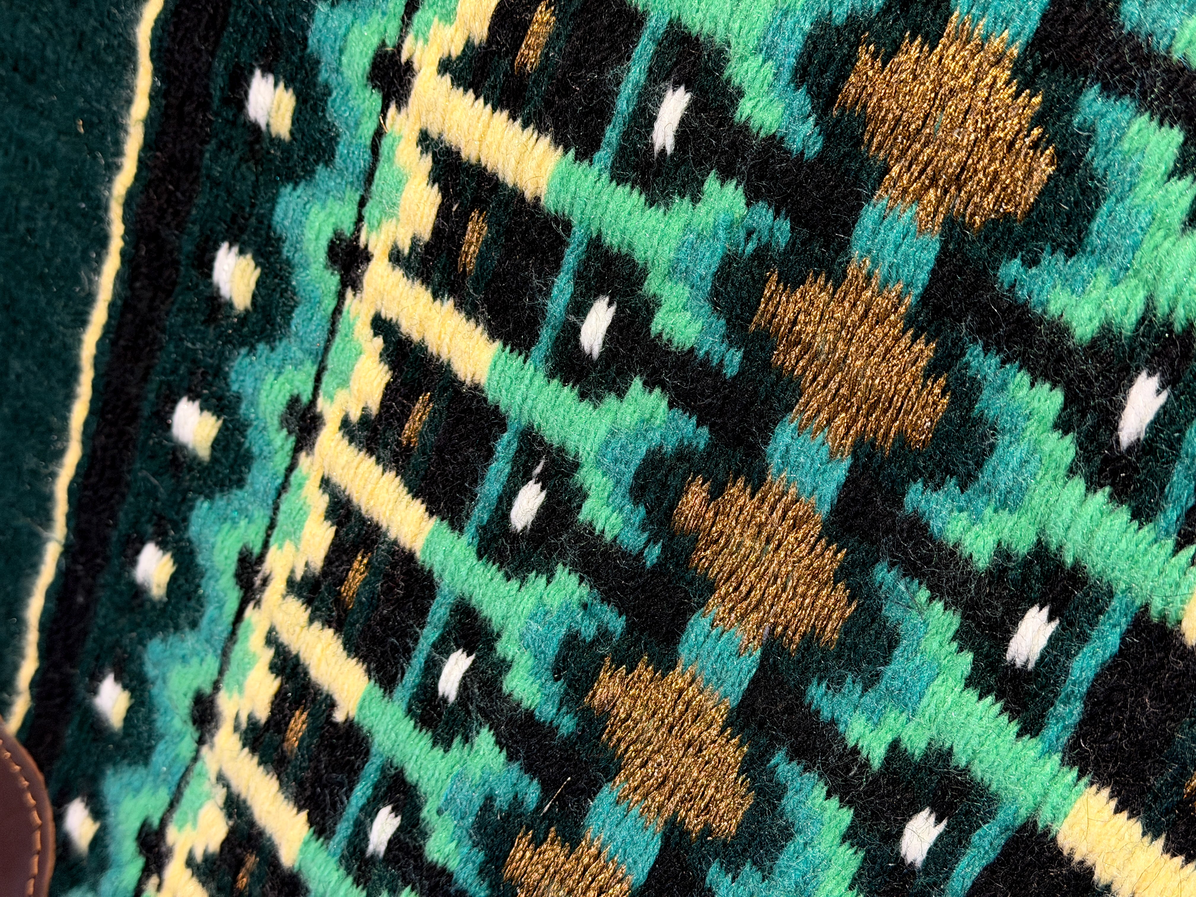 2in1 Show pad | Show Western | Emerald Gold