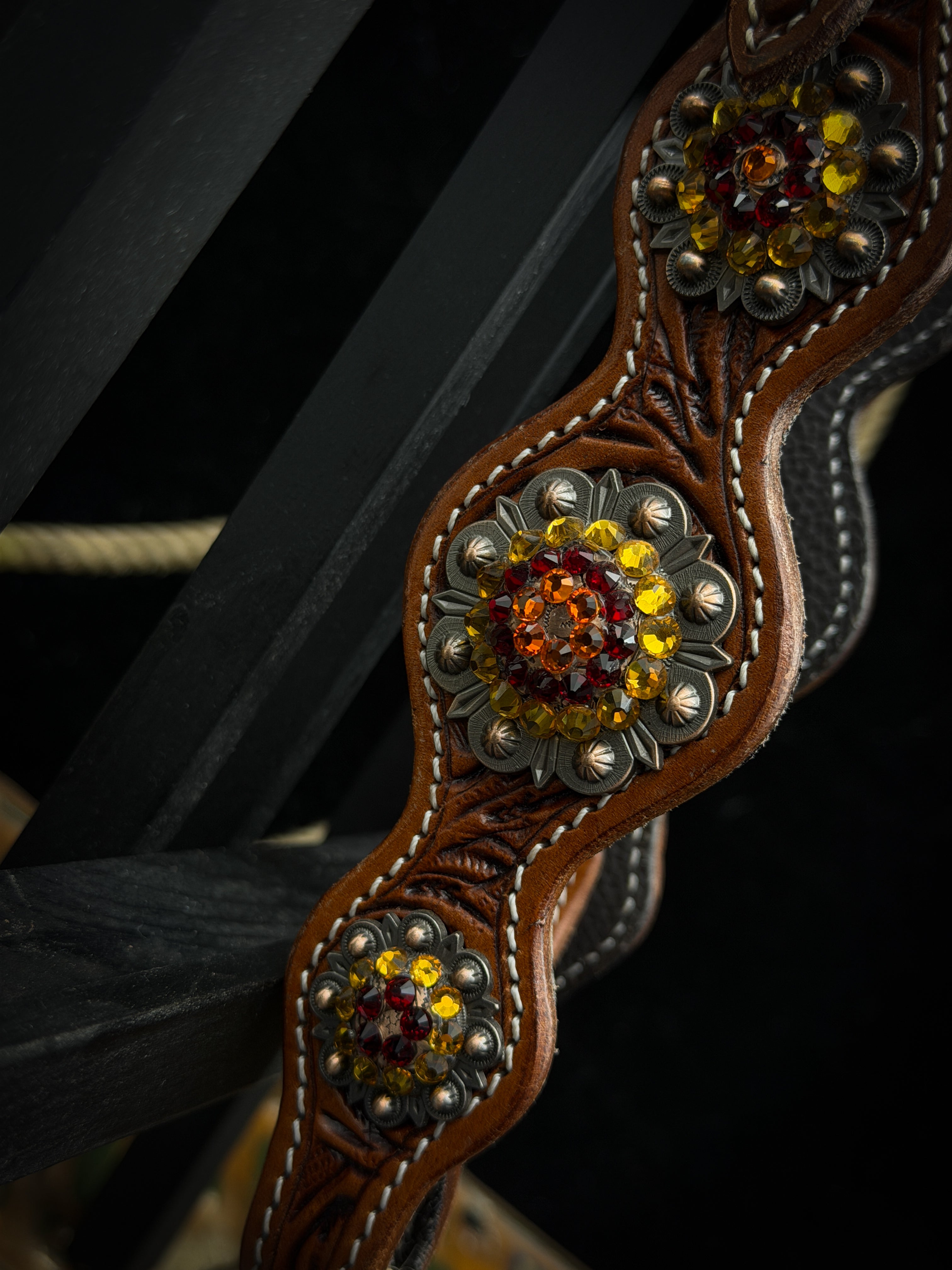 Premium | Westernheadstal | Sunset Ember