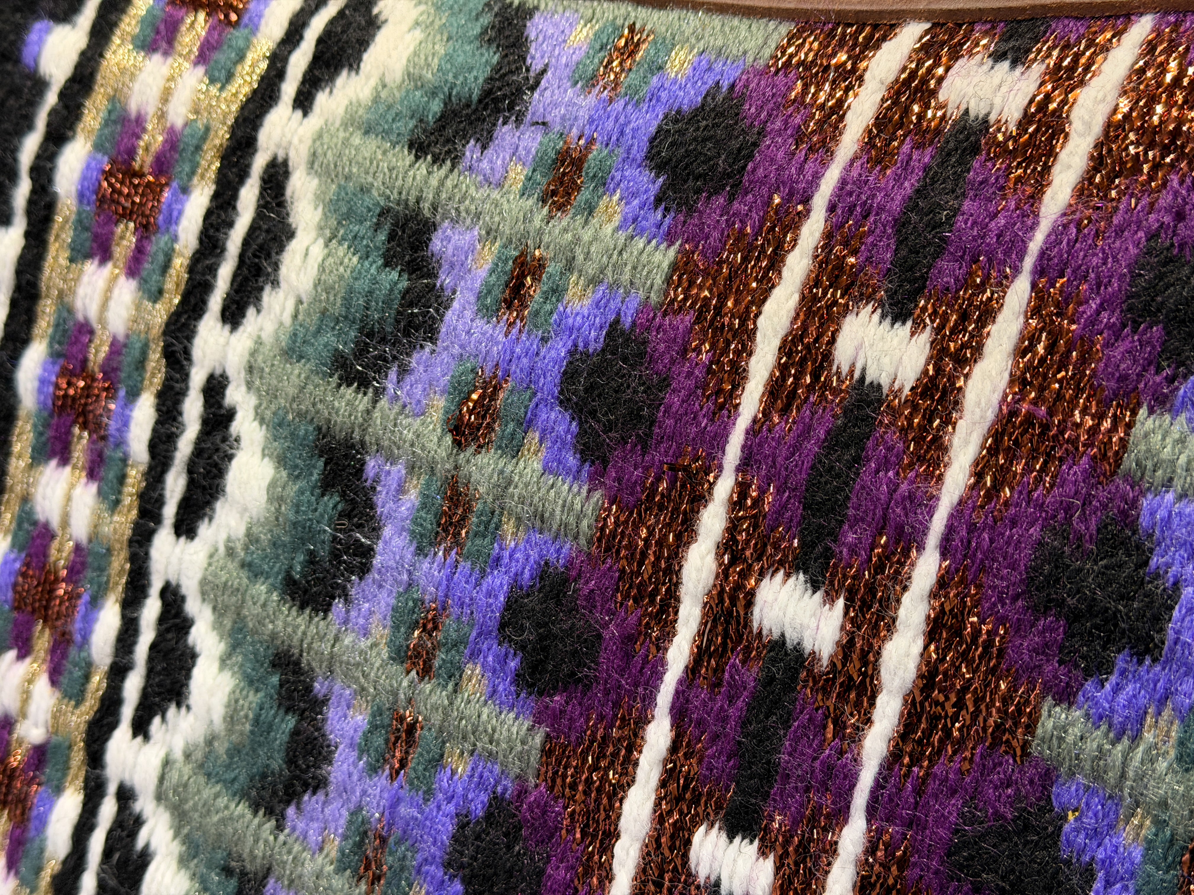 2in1 Show | contoured western pad | Lavender Smoke