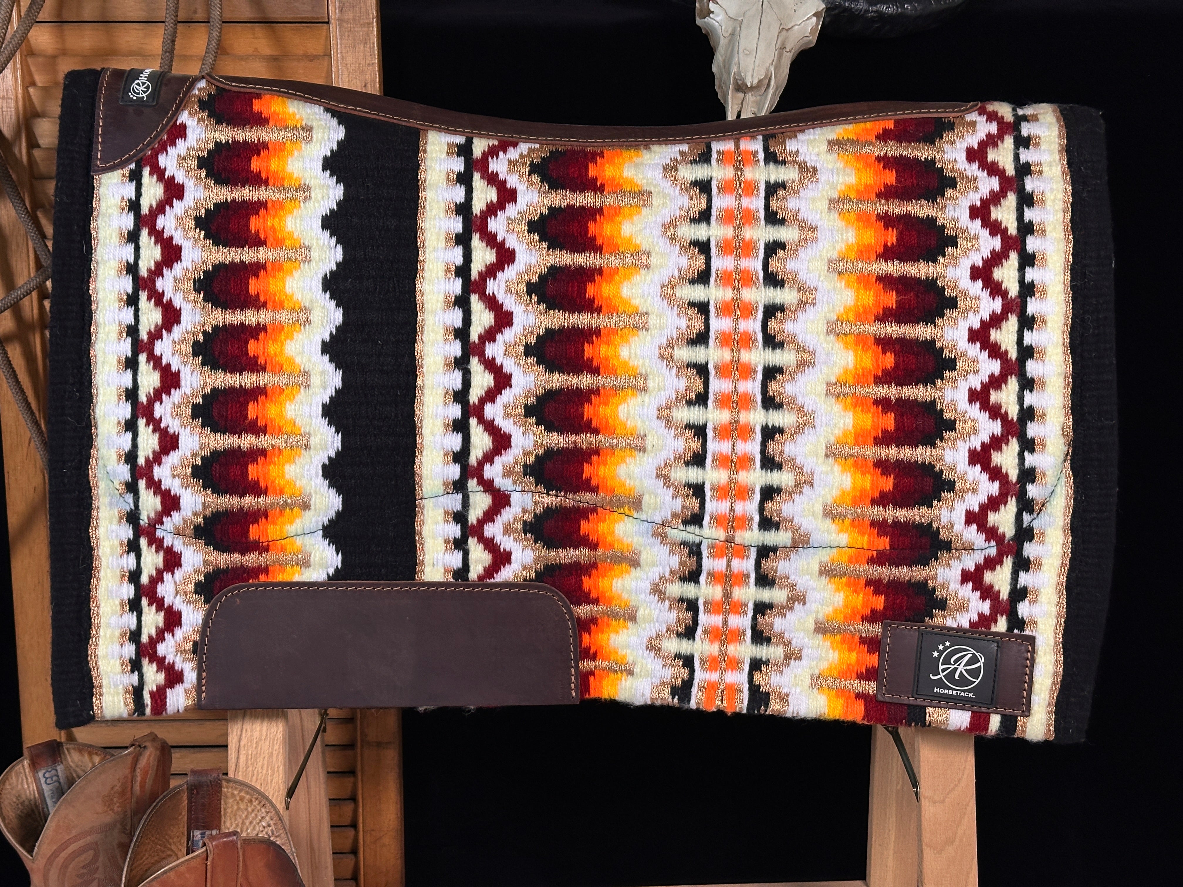 2in1 Show Pad | Orange Show | Western