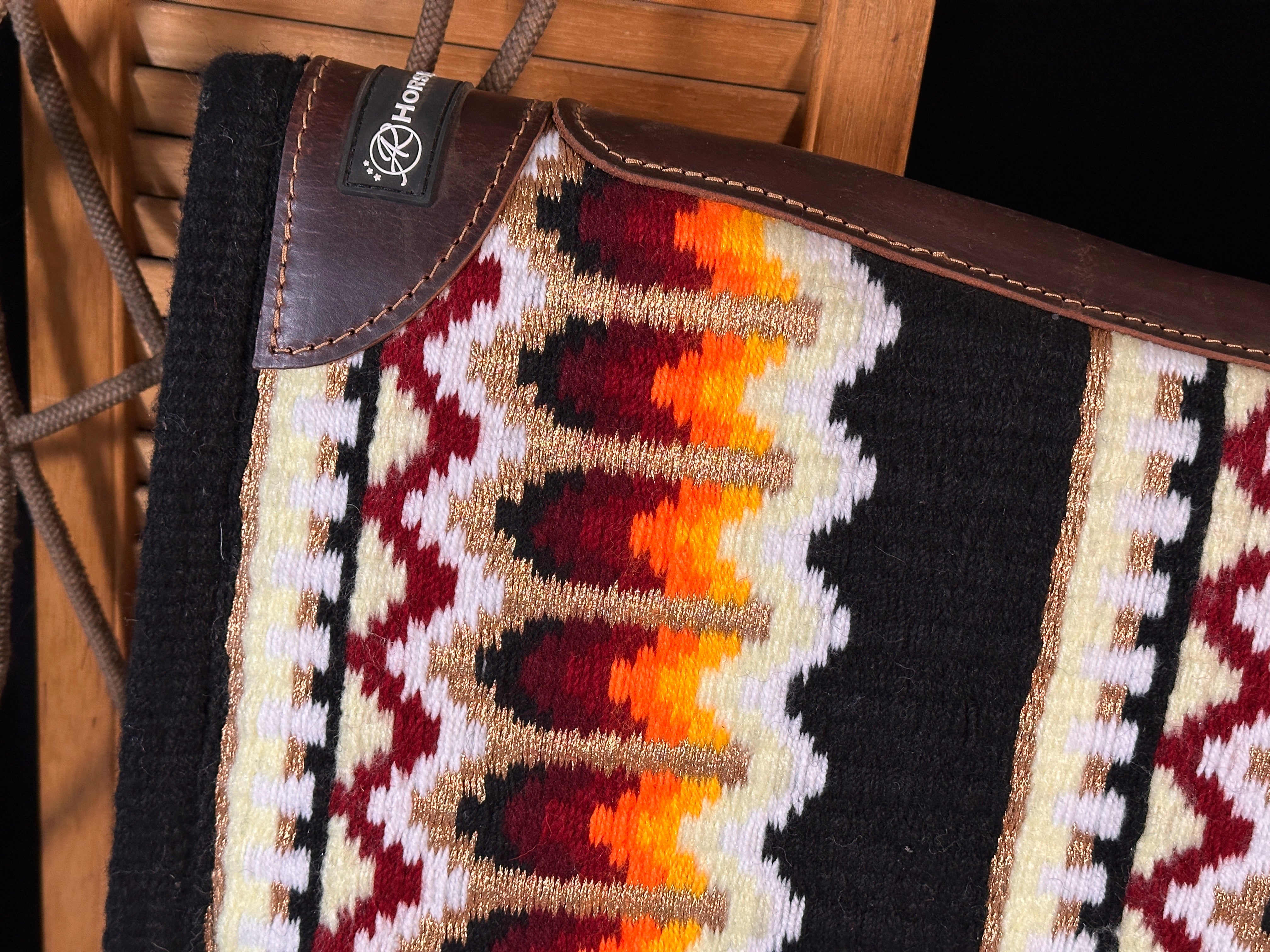 2in1 Show Pad | Orange Show | Western