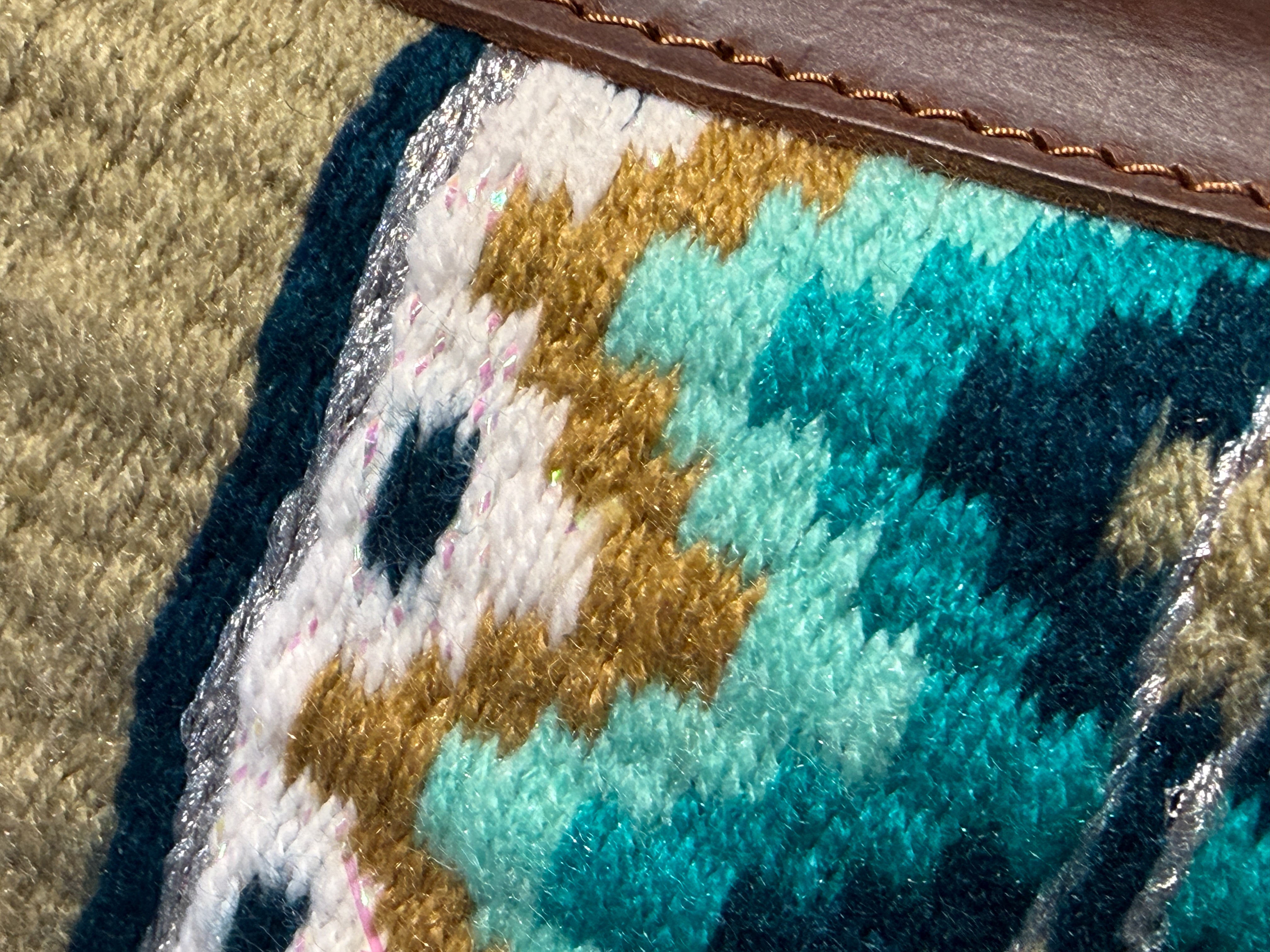 2in1 Show | contoured western pad | Desert Mint