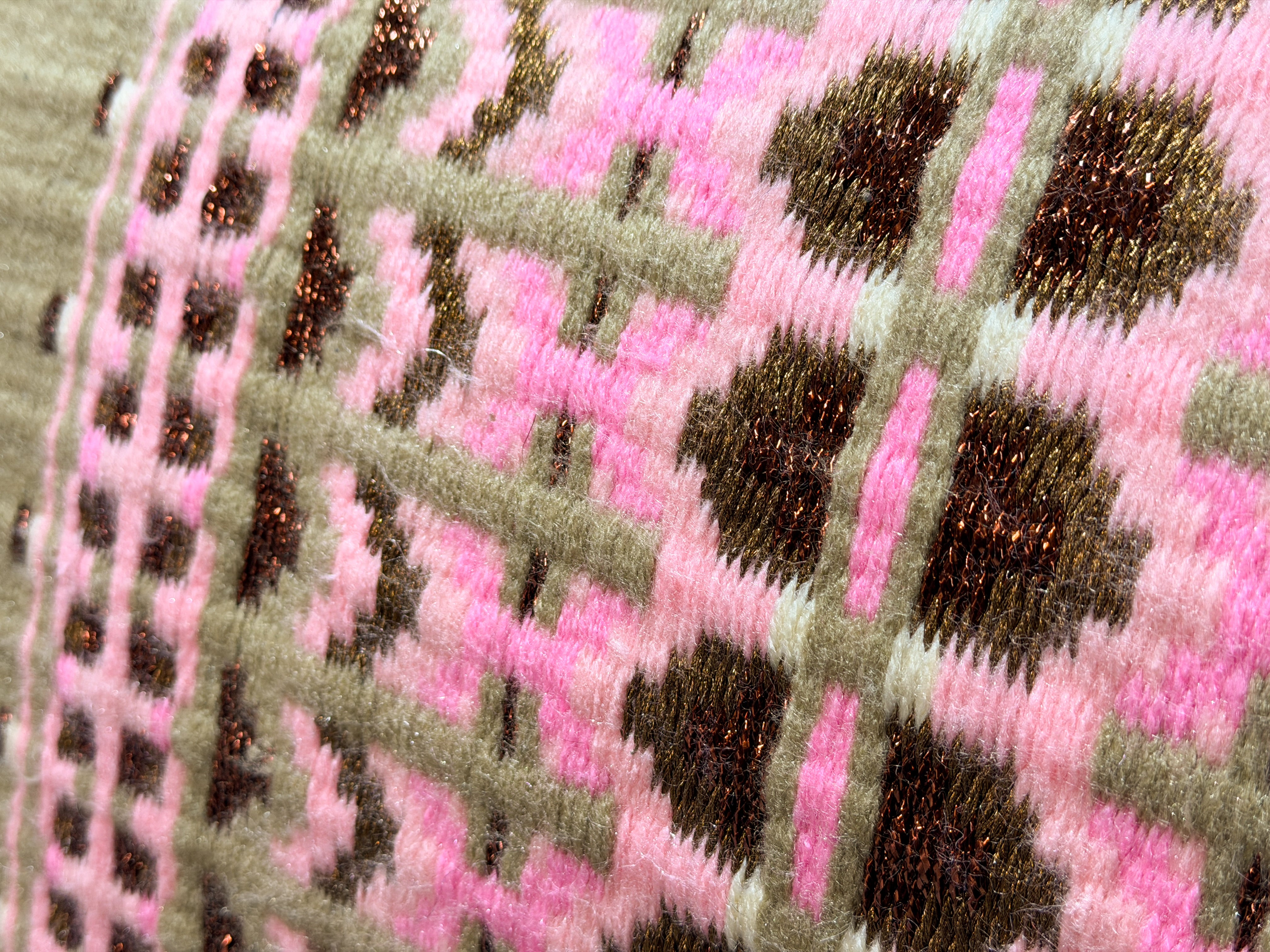 2in1 Show | contoured western pad | Straw Blossom