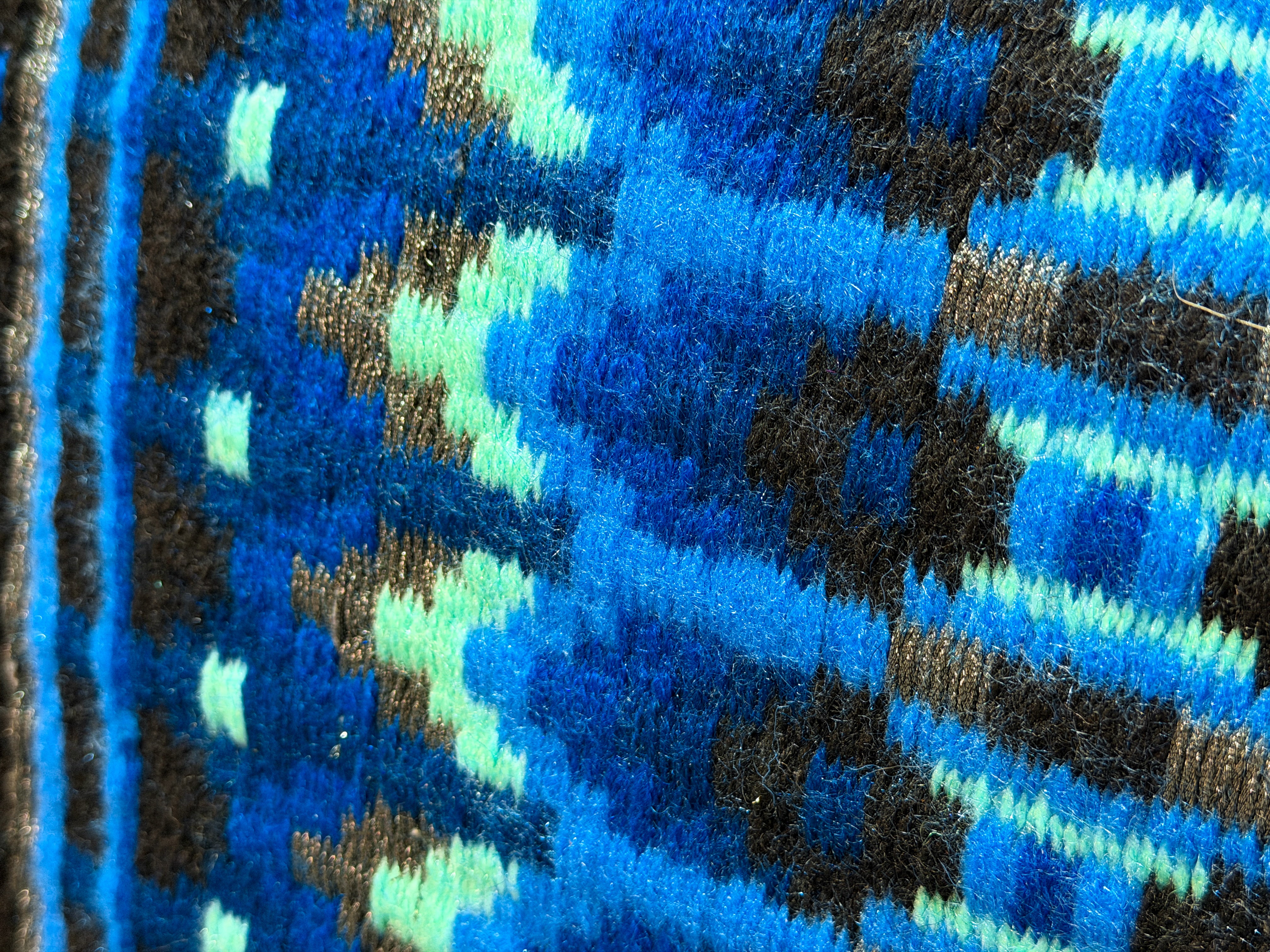 2in1 Show | contoured western pad | Blue Phantom