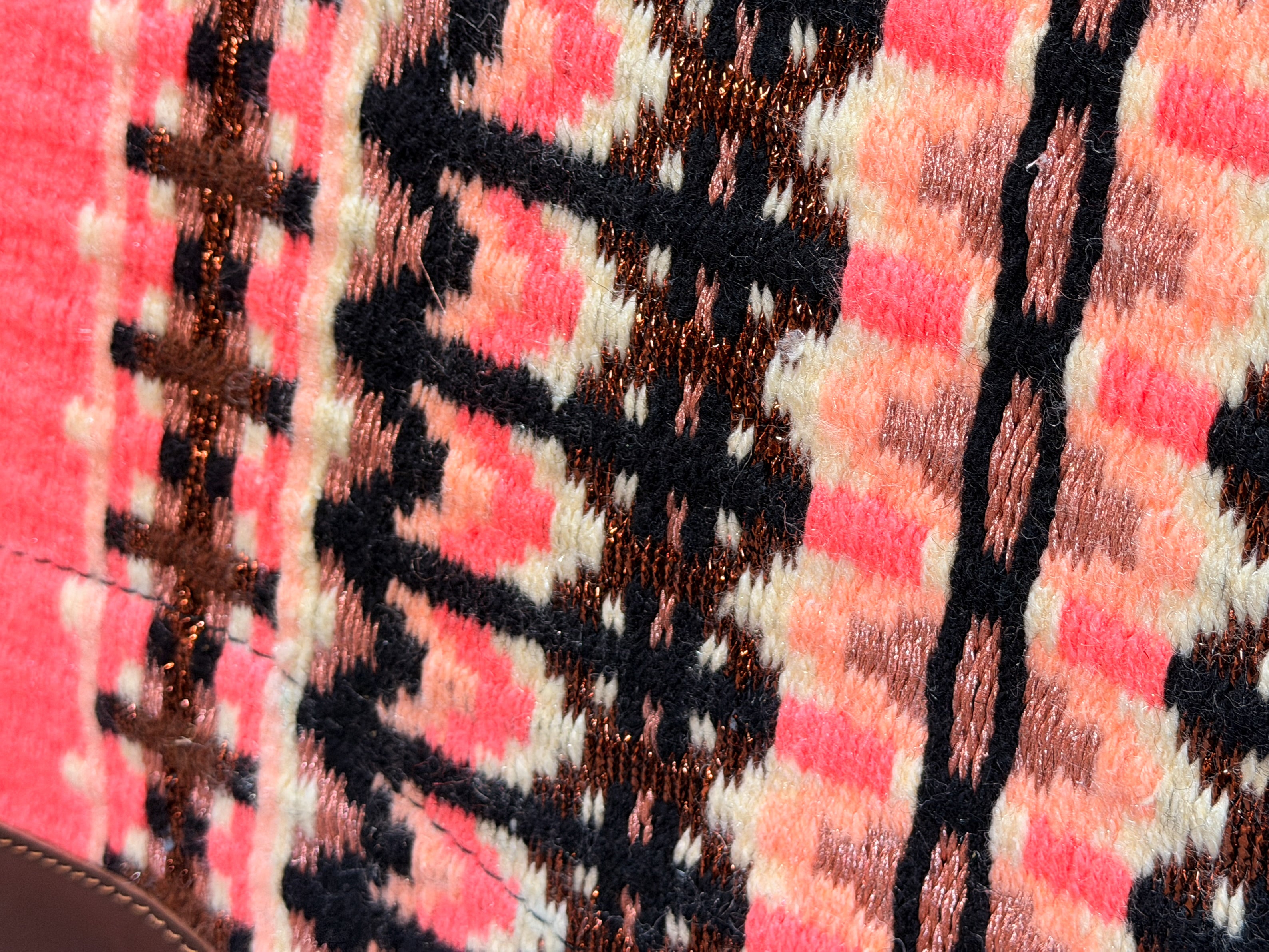 2in1 Show | contoured western pad | Sunset Coral