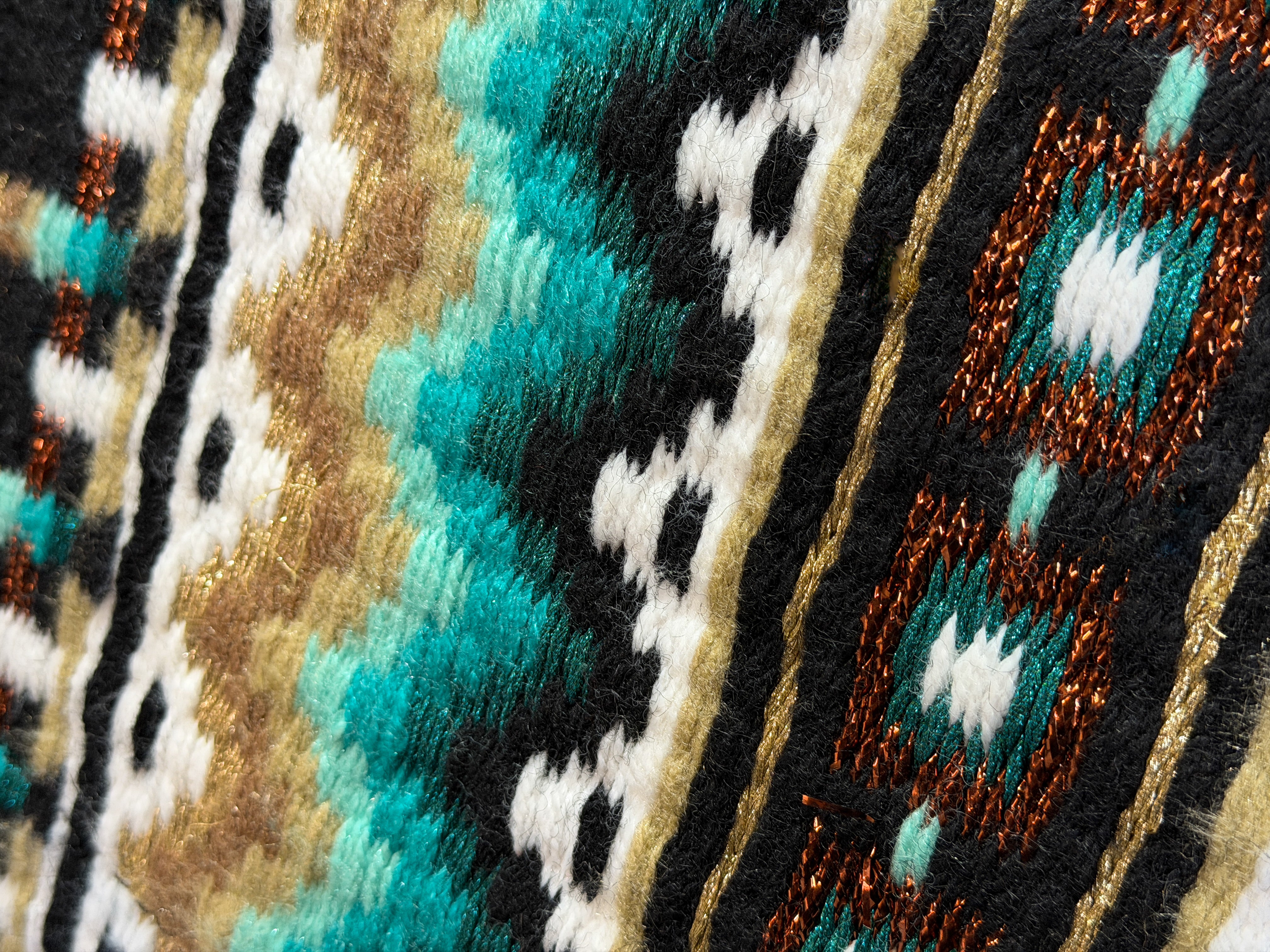 2in1 Show | Performance Western Pad | Golden Turquoise