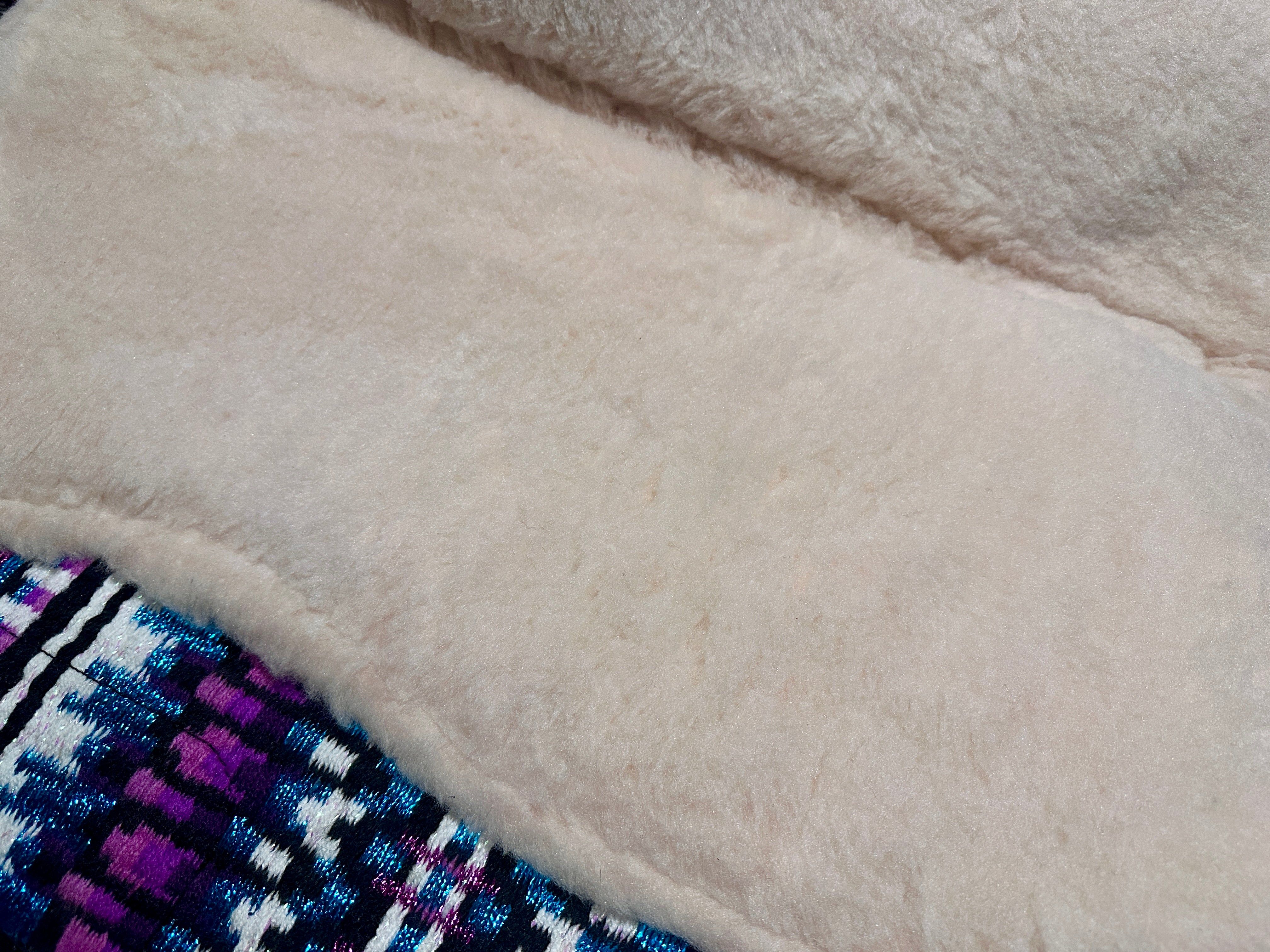 2in1 Show pad | Show western | Petrol & Purple