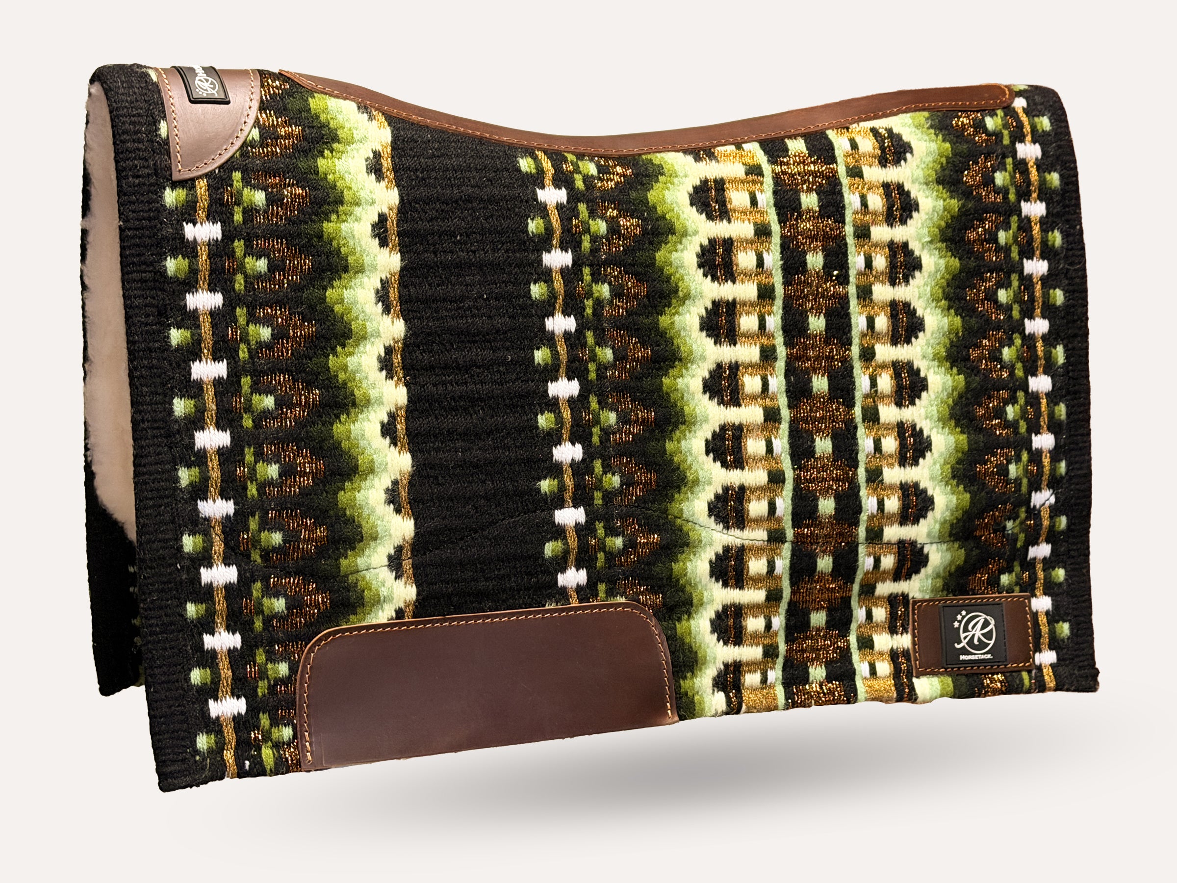 2in1 Show | contoured western pad | Jungle Gold