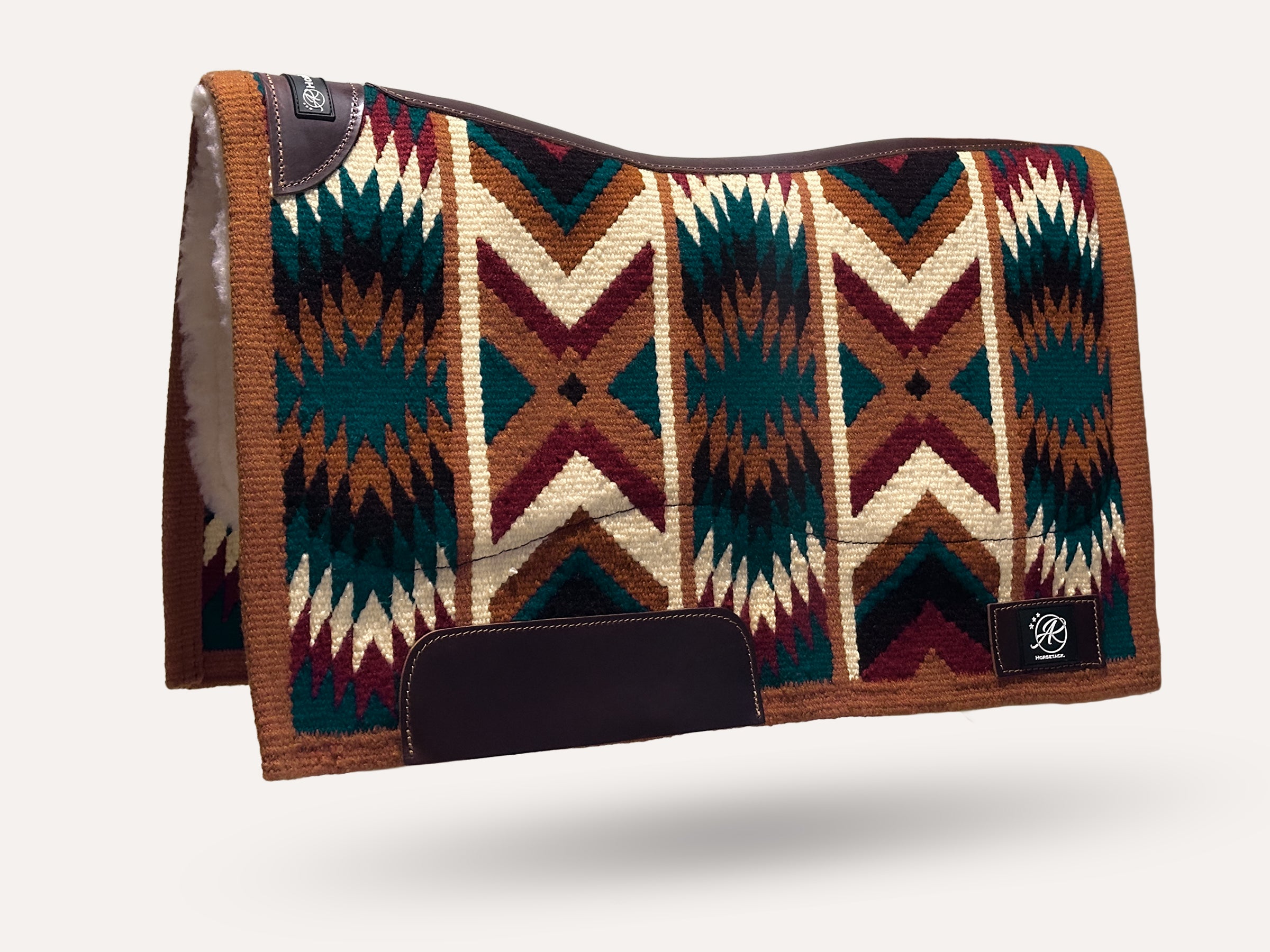 2in1 Show pad | Western Ranch | Petrol beige