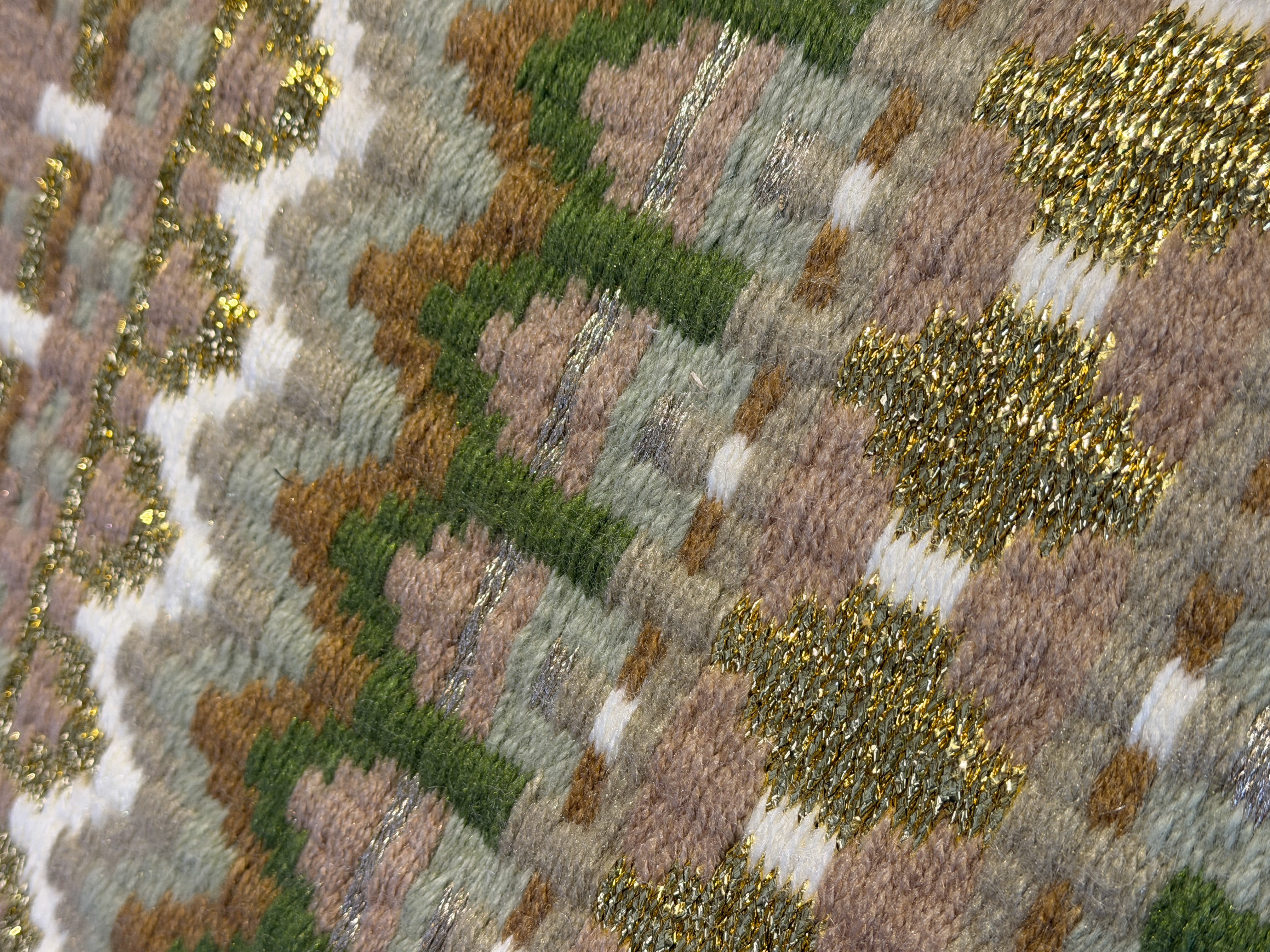 2in1 Show pad | Show Western | Beige & Green