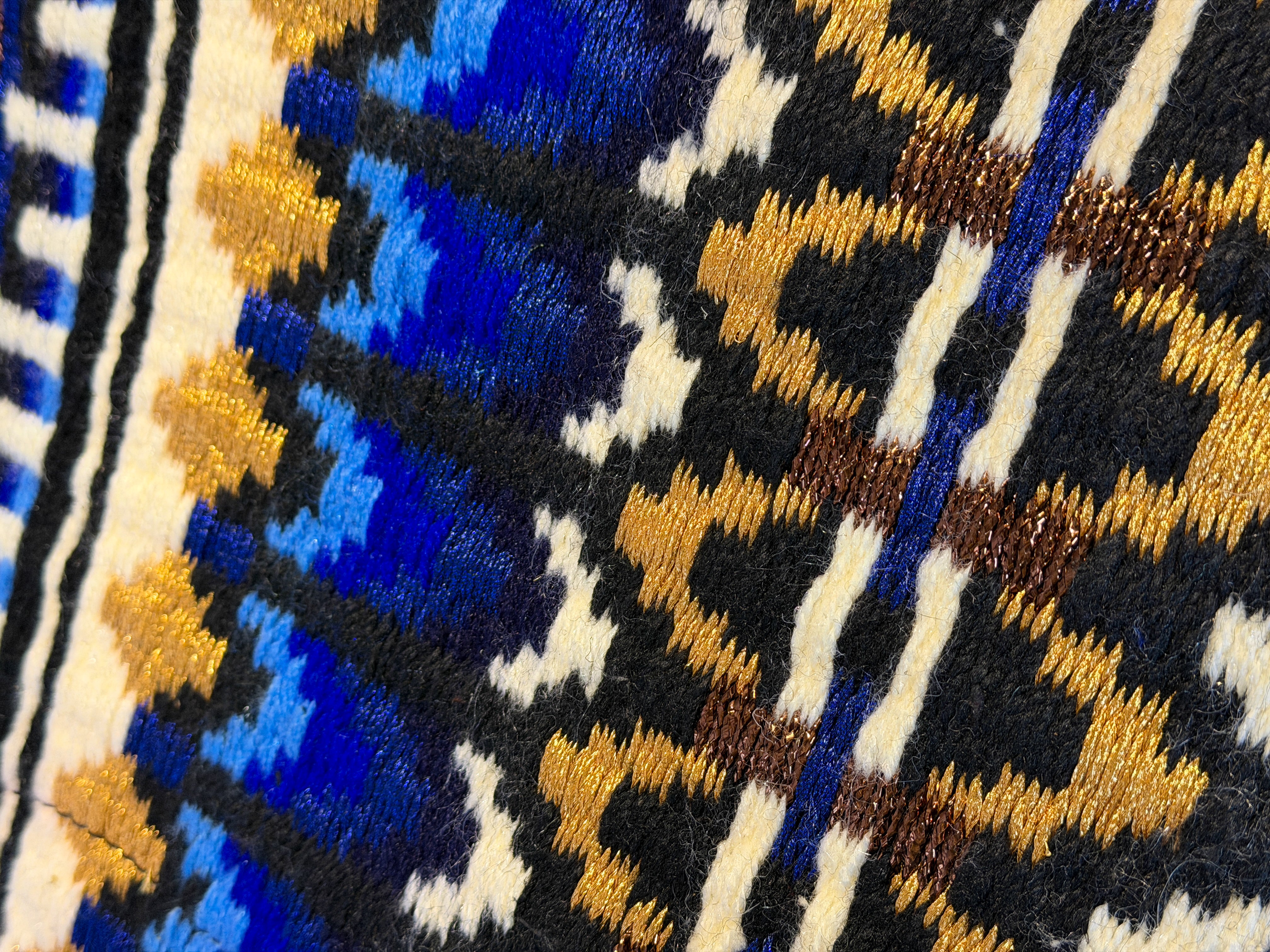 2in1 Show pad | Show Western | Blue & Gold