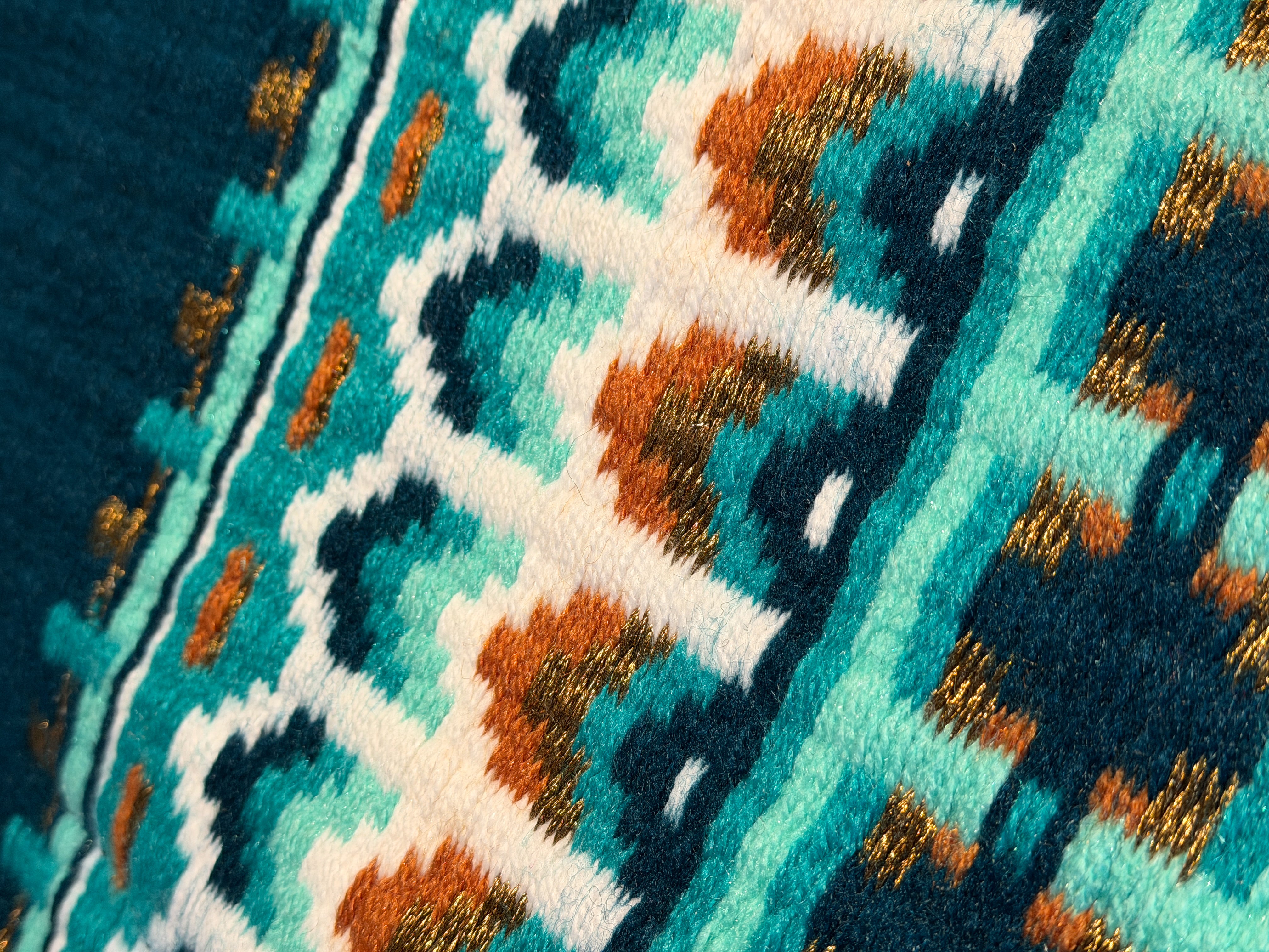 2in1 Show pad | Show Western | Desert Dust Aqua -SOLD OUT