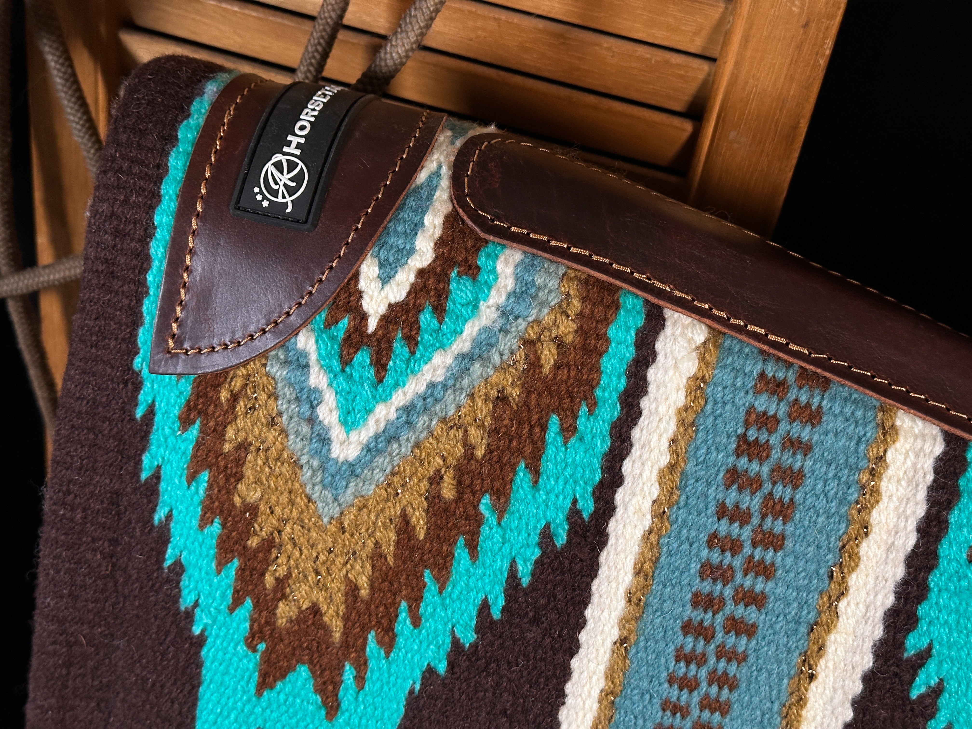 2in1 Show Pad | Blue &amp; Gray | Western