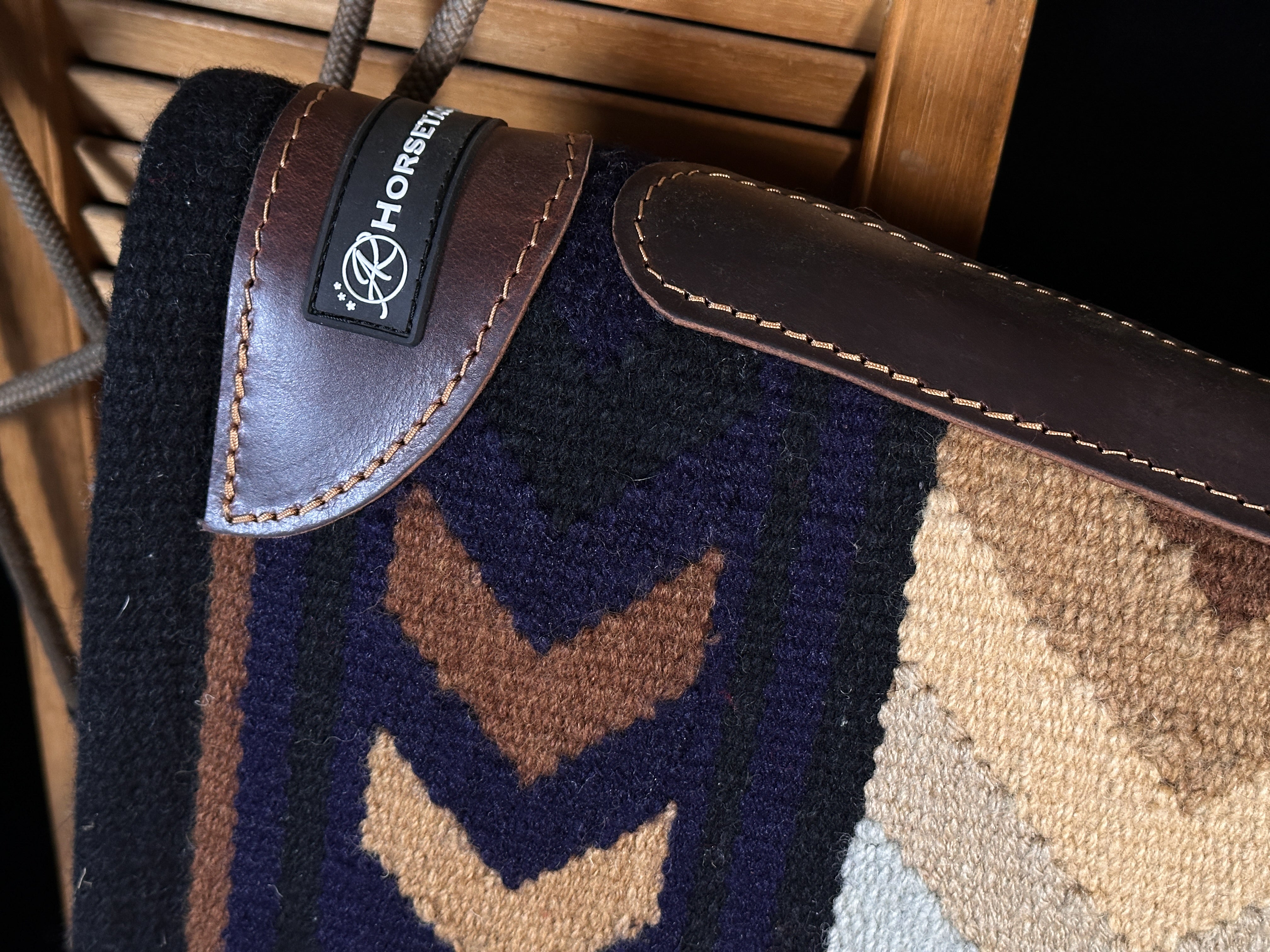 2in1 Show Pad | Blue &amp; Gray | Western