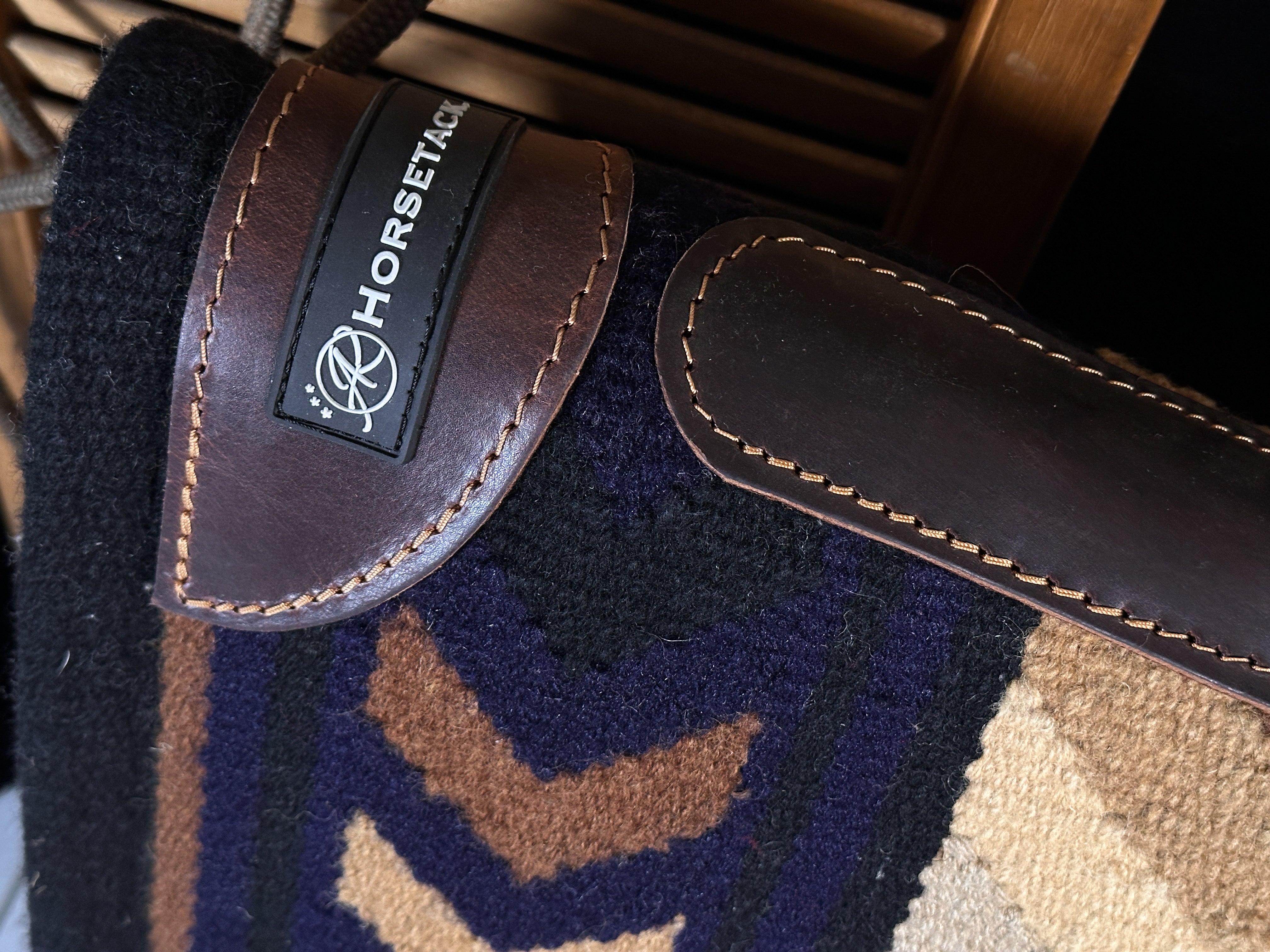 2in1 Show Pad | Blue &amp; Gray | Western