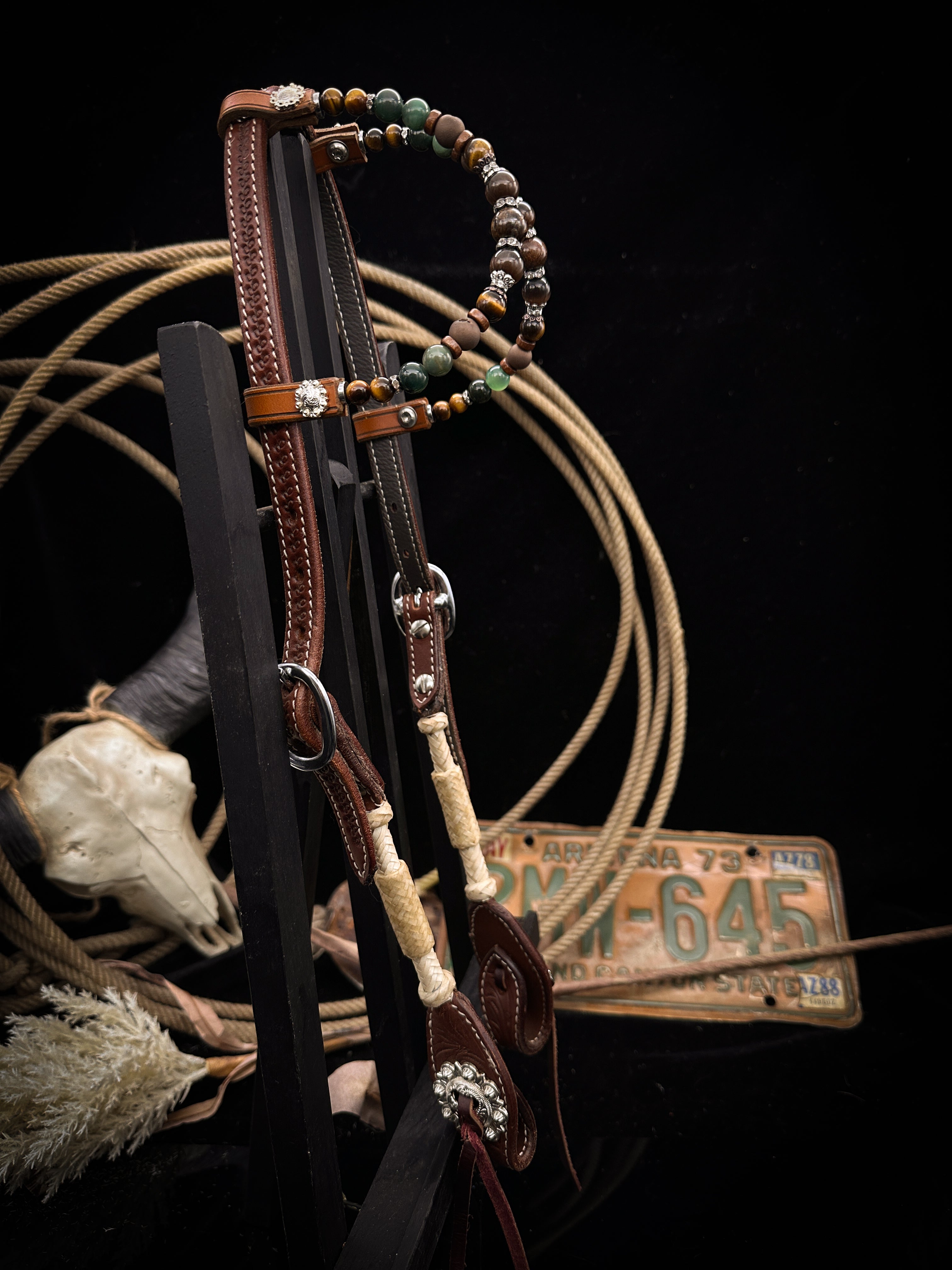 Premium | Rawhide green | Western bridle