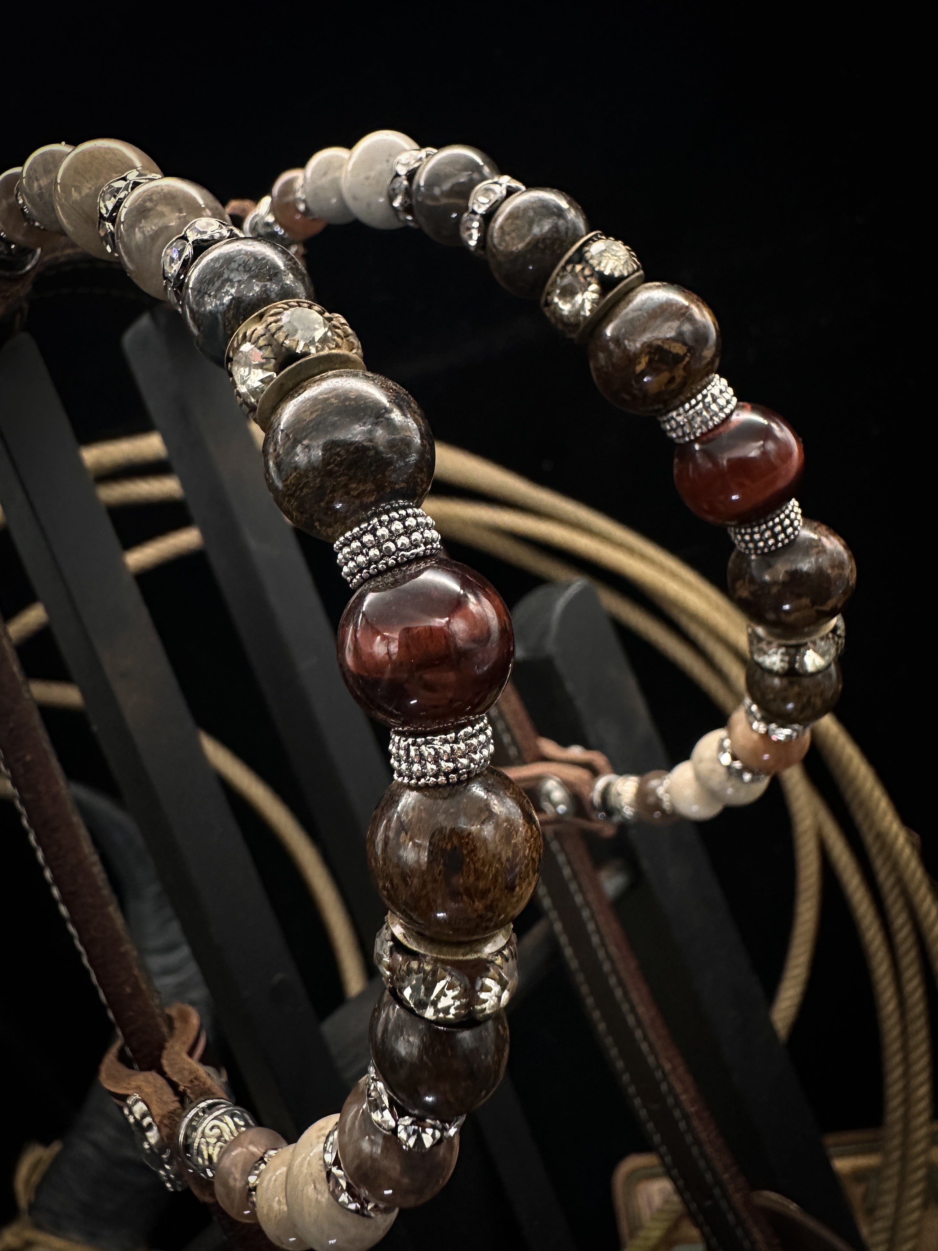 Premium | Ranch brown |  western Hoofdstel