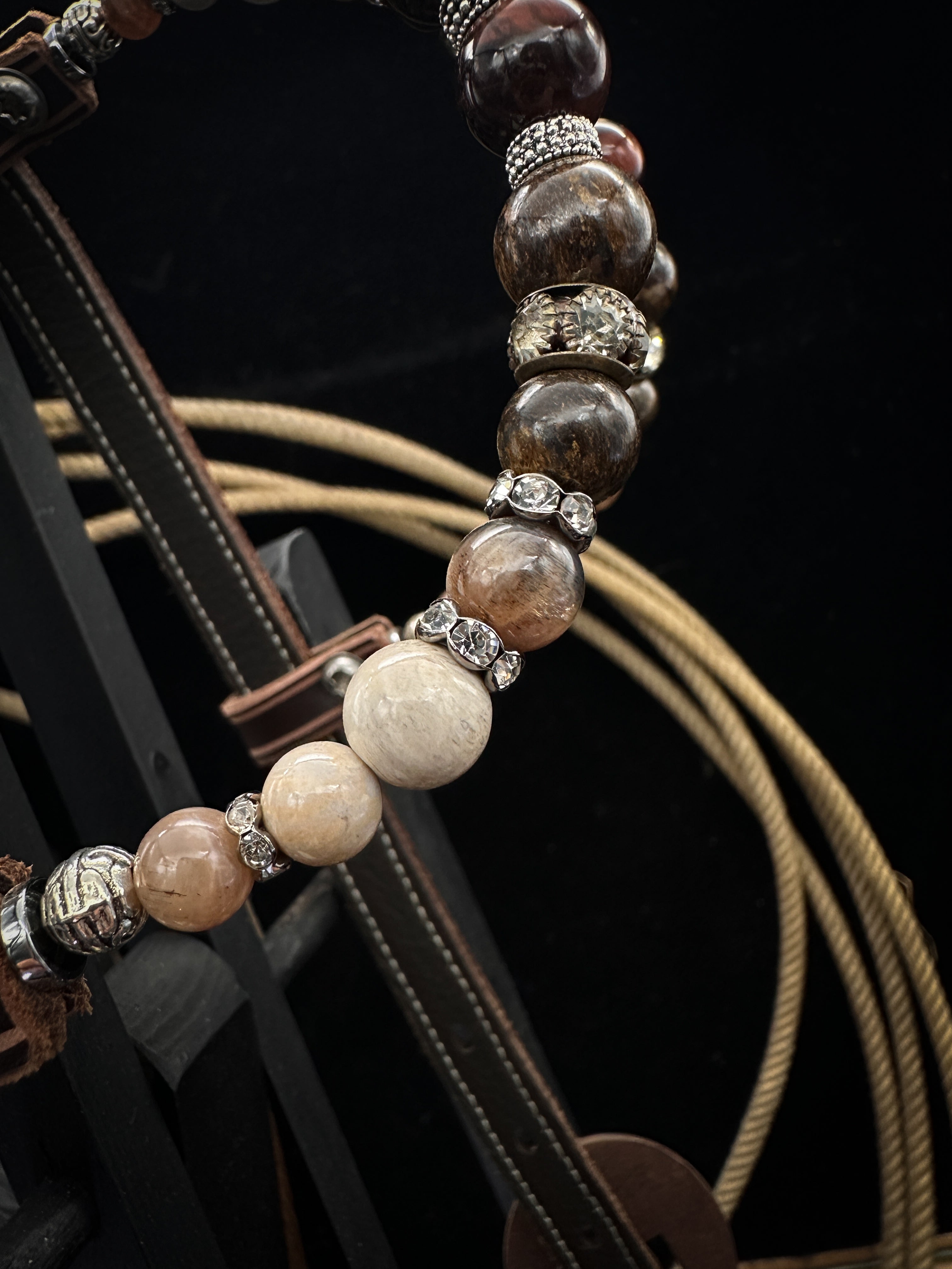 Premium | Ranch brown |  western Hoofdstel