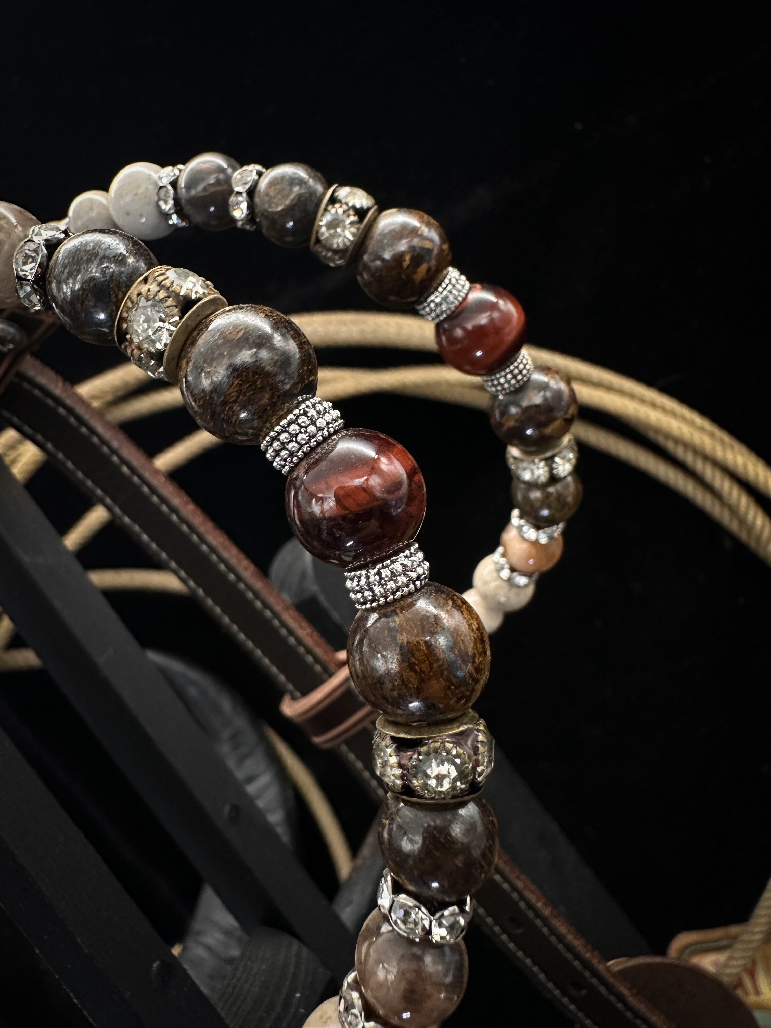 Premium | Ranch brown |  western Hoofdstel