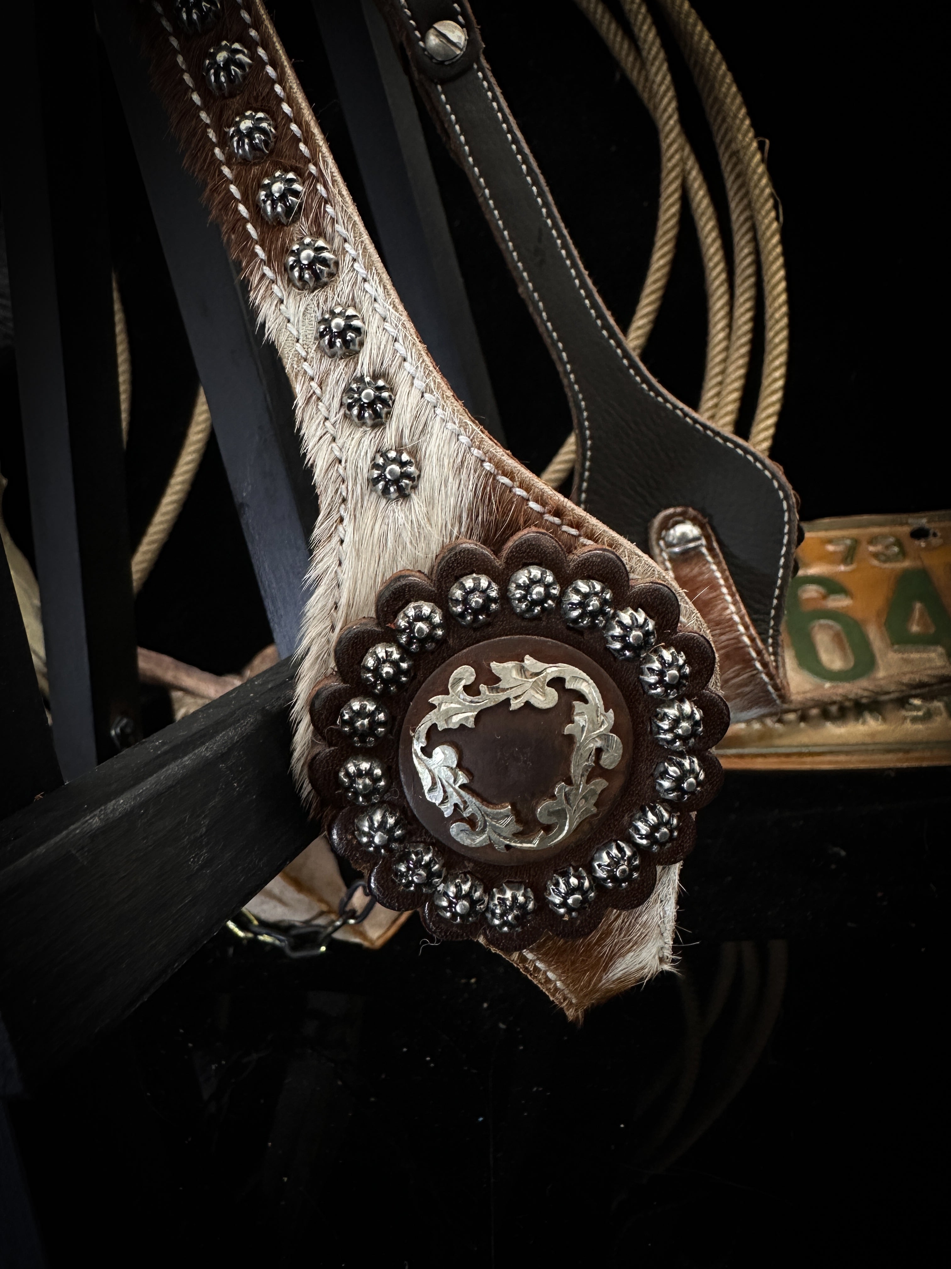 Premium | Ranch brown |  western Hoofdstel