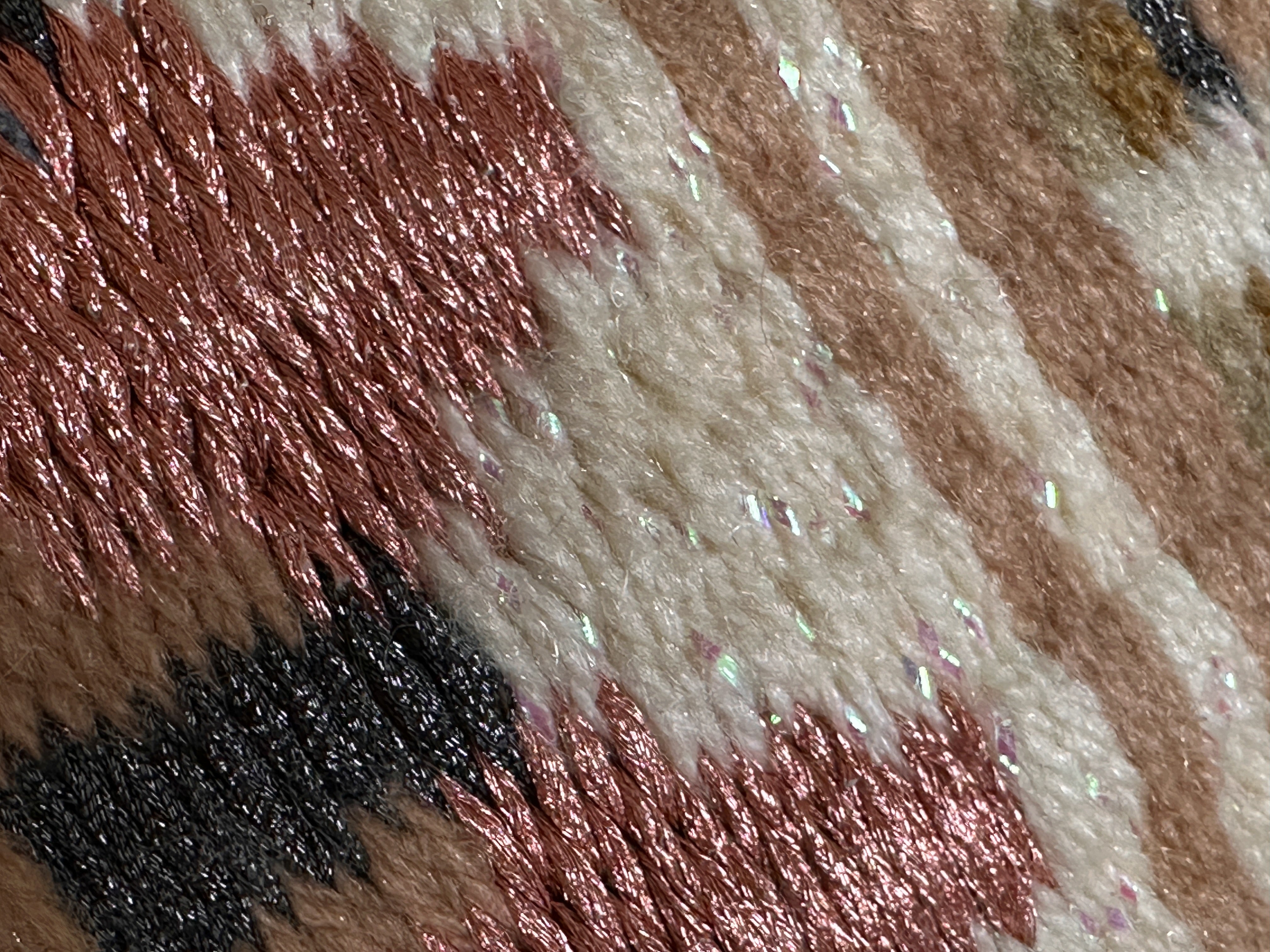 2in1 Show Pad | Show weave western |  Rosé & Gray