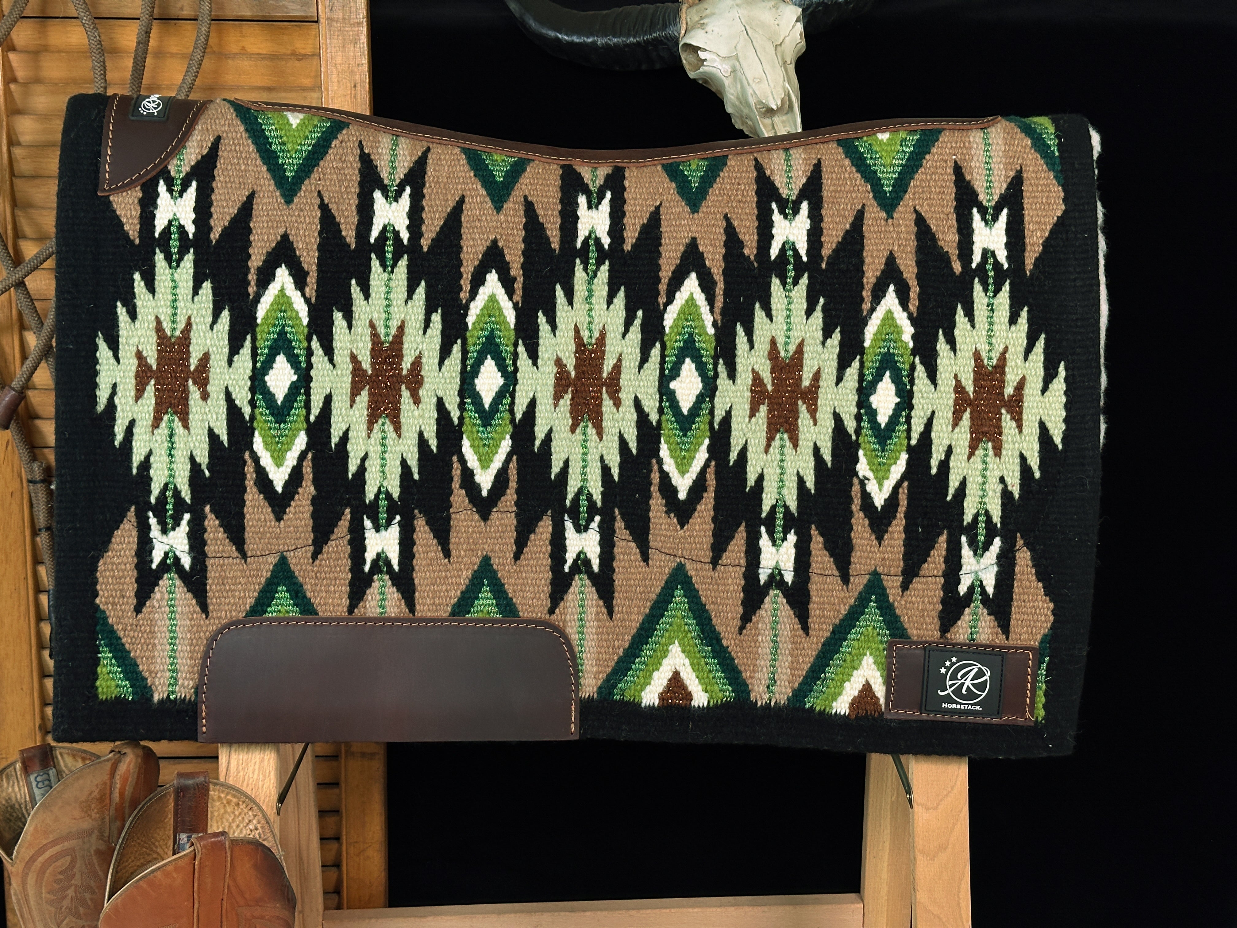 2in1 Show Pad | Ranch green | Western