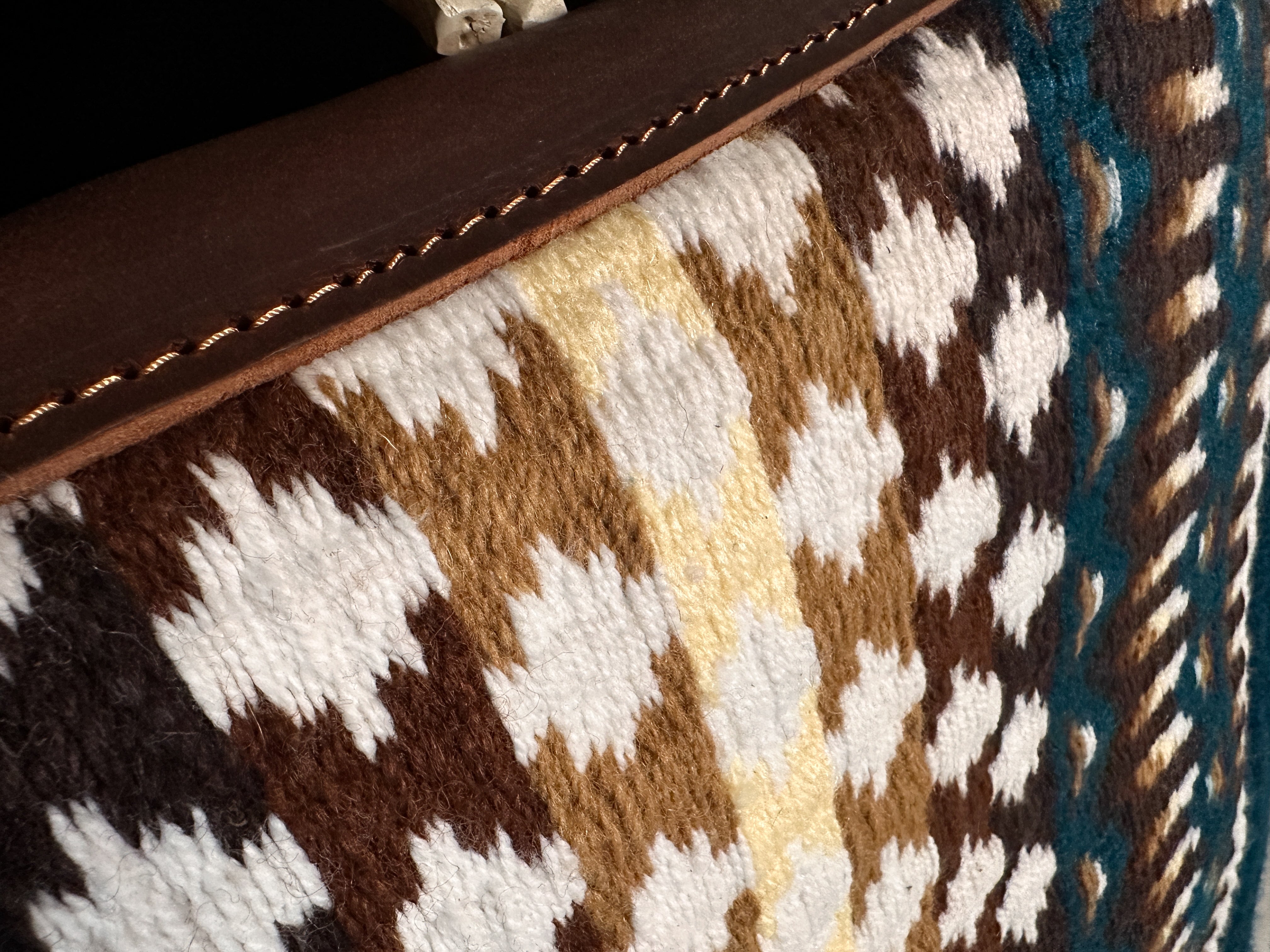 2in1 Show Pad | Blue &amp; Gray | Western