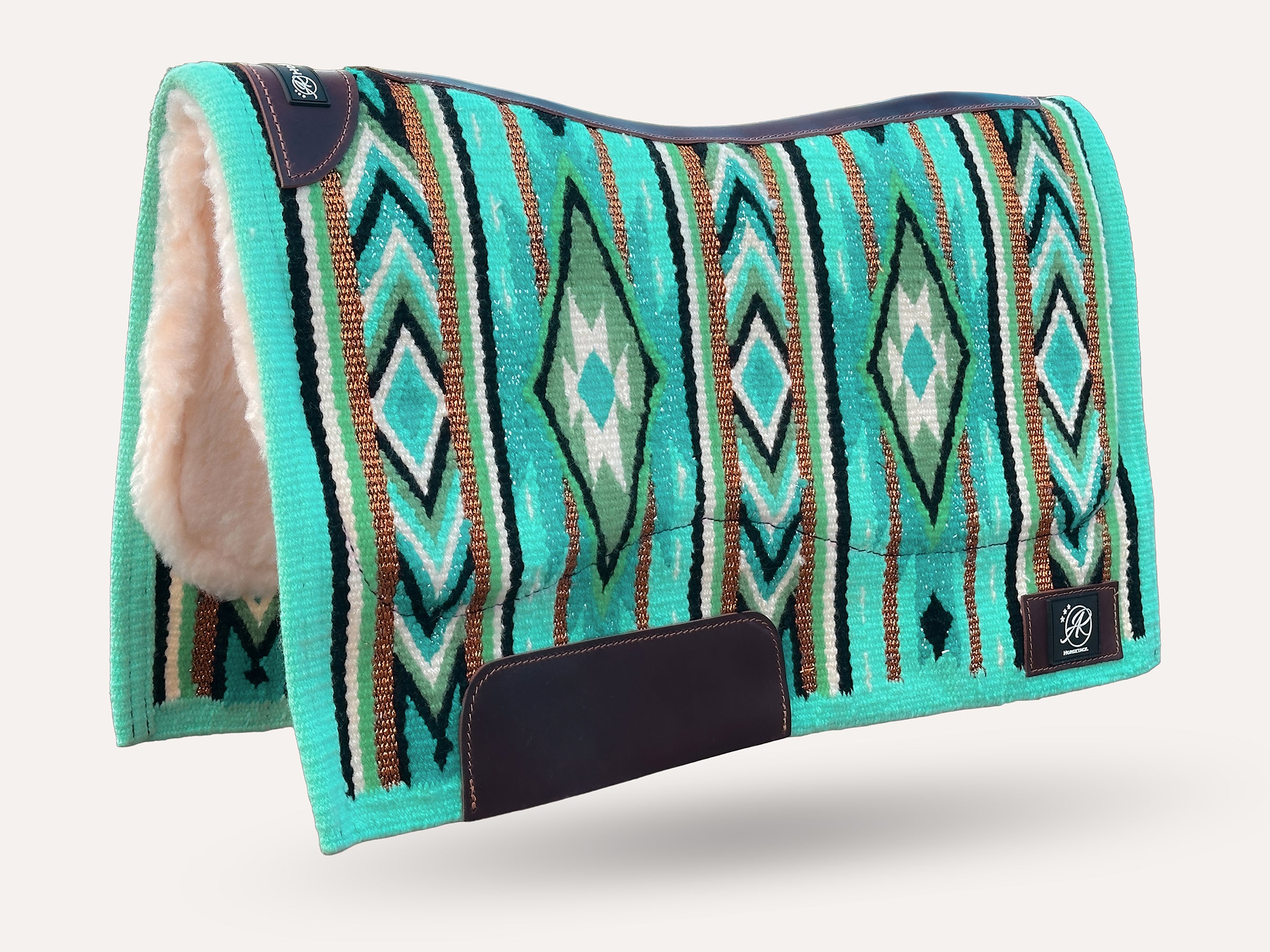 2in1 Show Pad | Western Ranch | Soft Turkoois