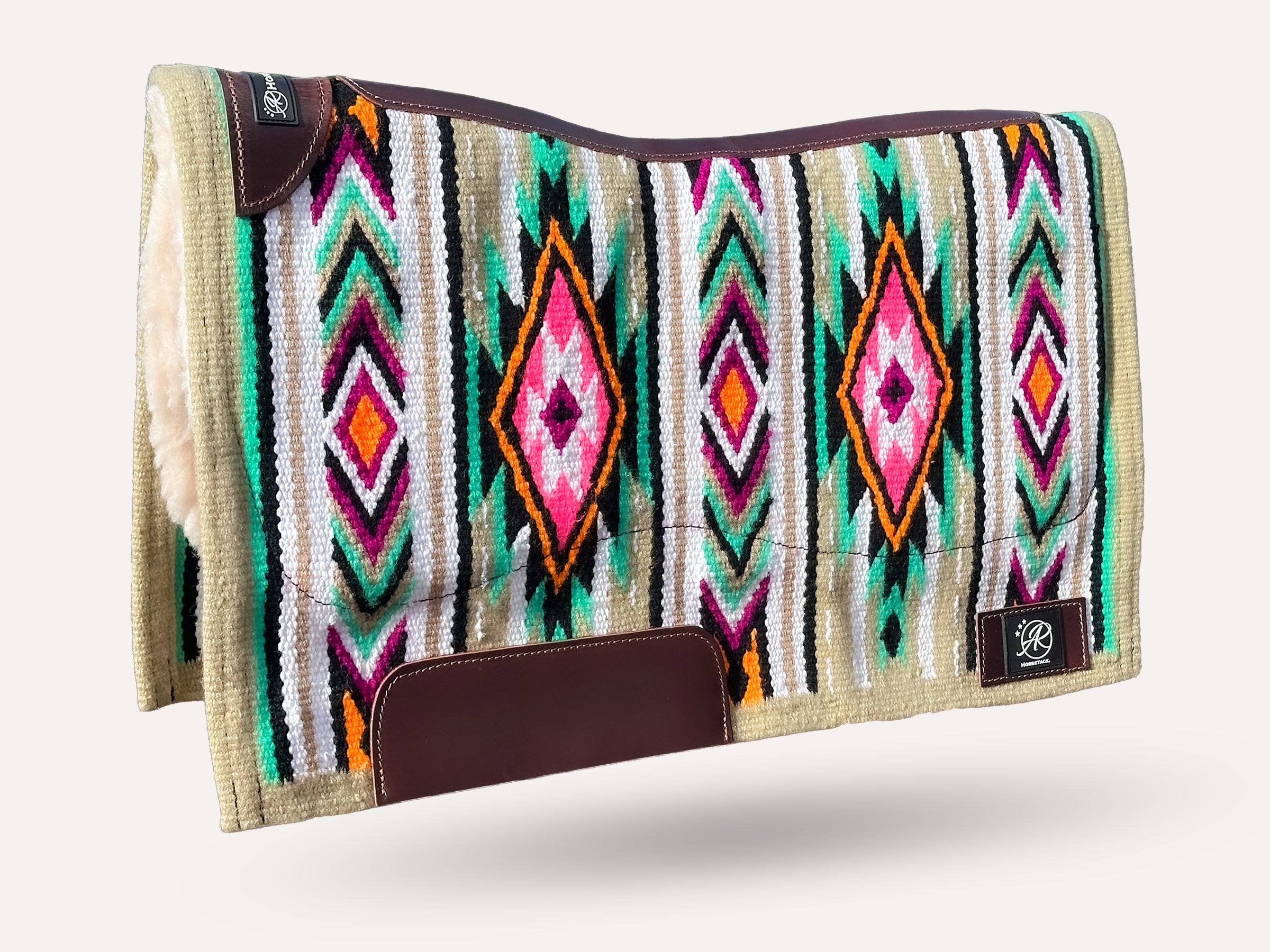 2in1 Show pad | Western Ranch | Beige & Bold