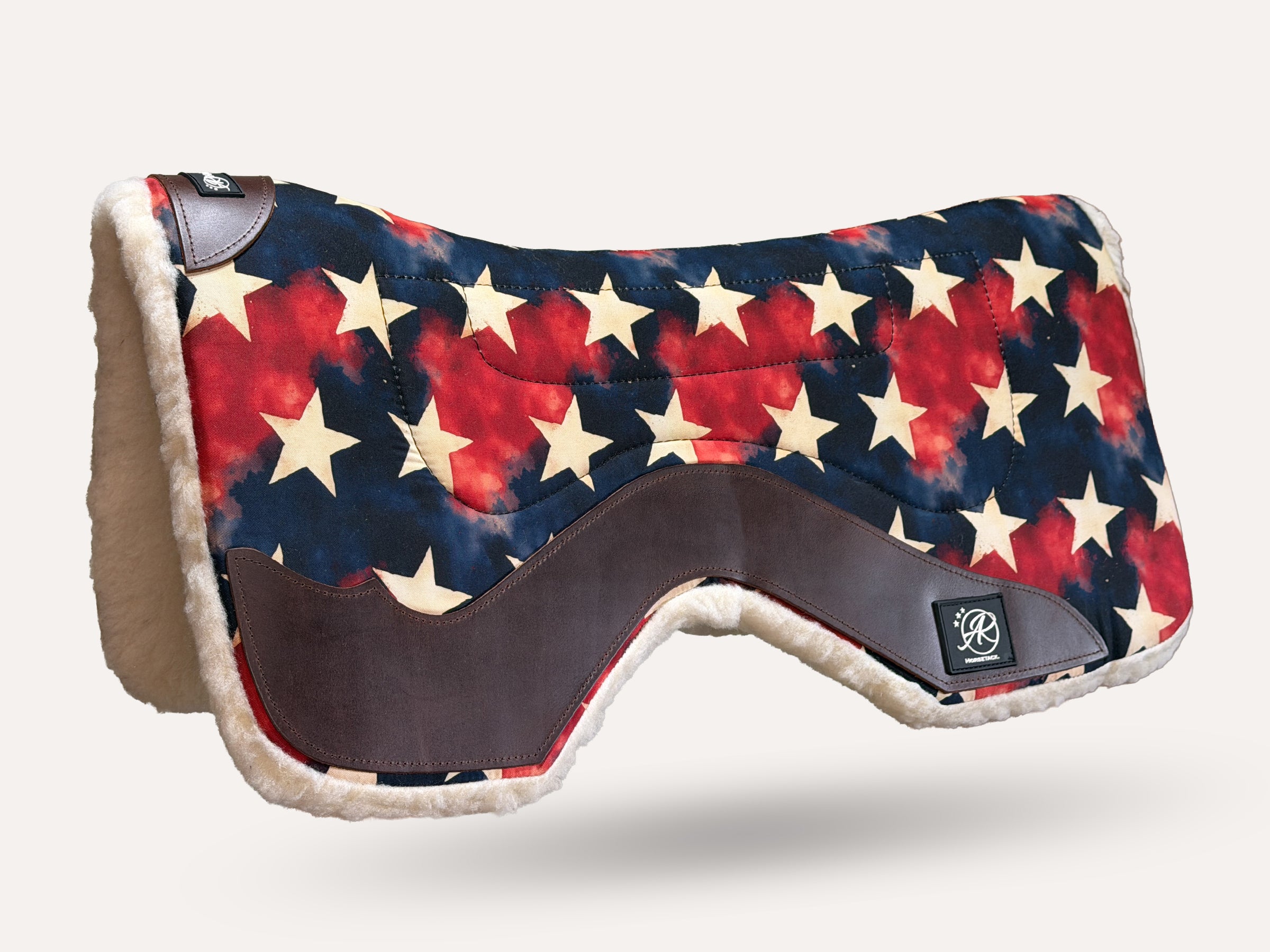 Canvas Western WorkPad | Close Contact | Stars | Dark Leather